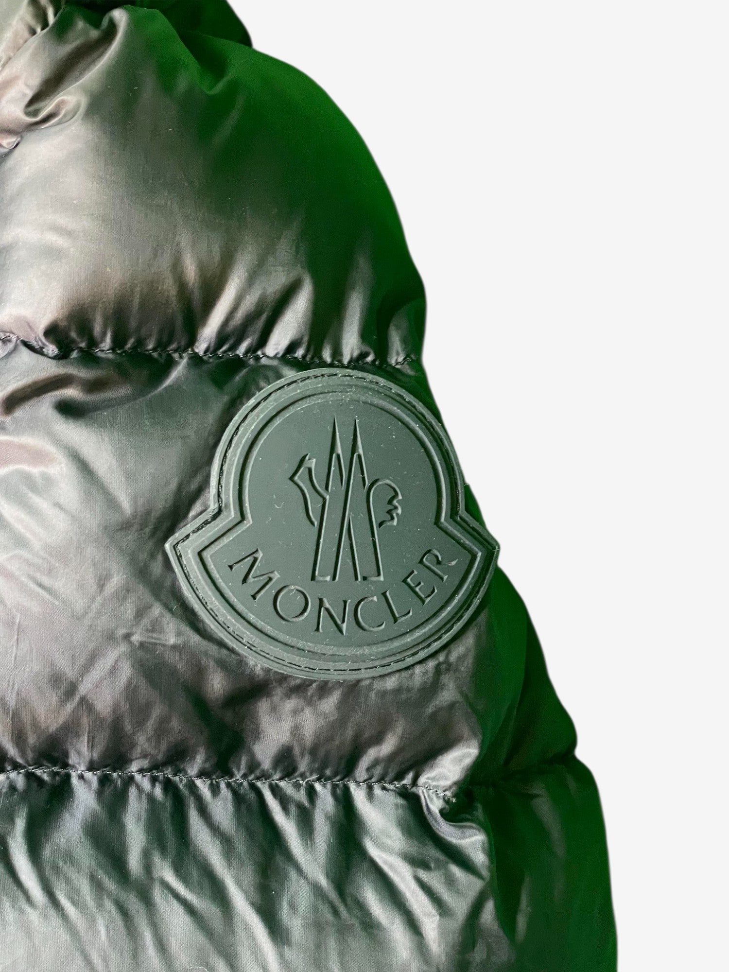 Moncler Navy Puffer Coat