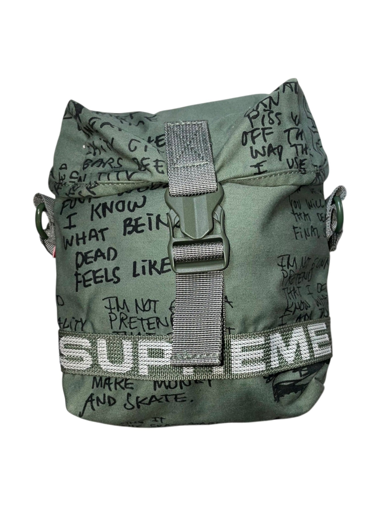 Supreme Satchel Olive Bag