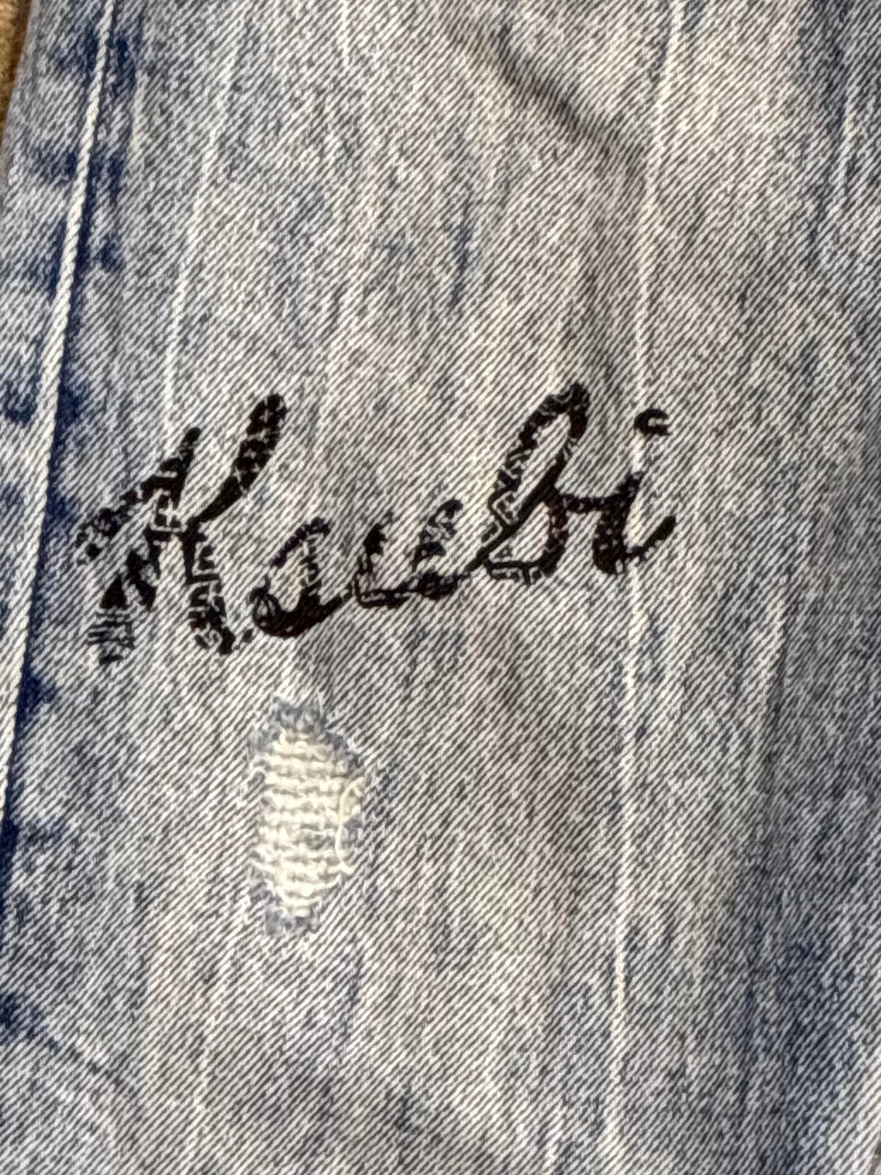 Ksubi Knee Rip Light Wash Jeans