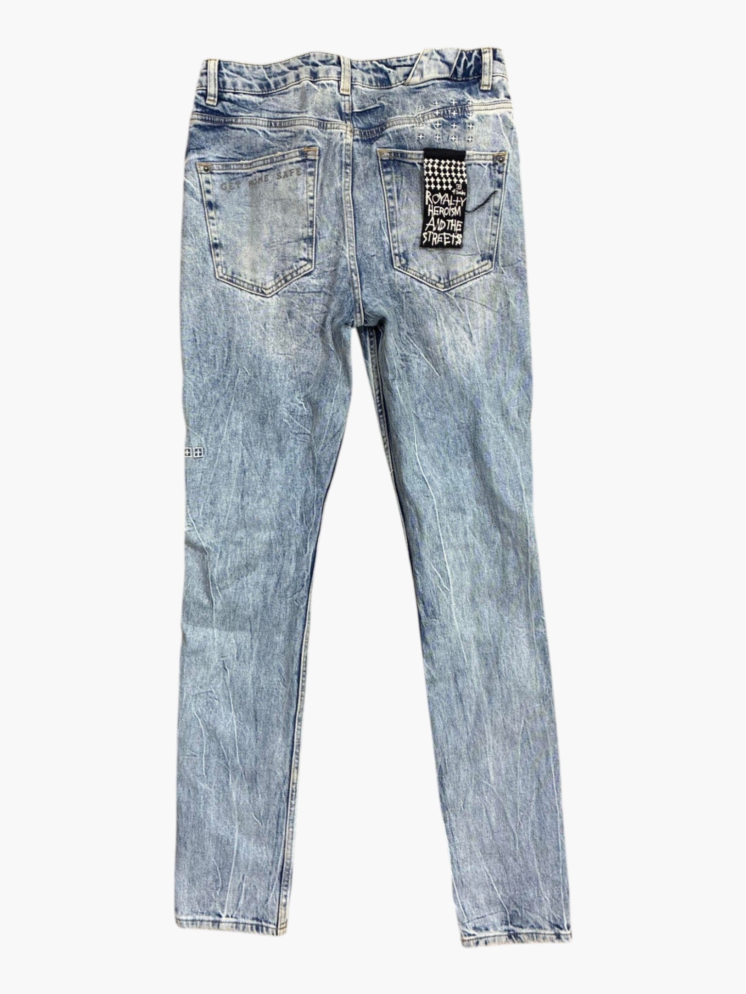 Ksubi Knee Rip Light Wash Jeans
