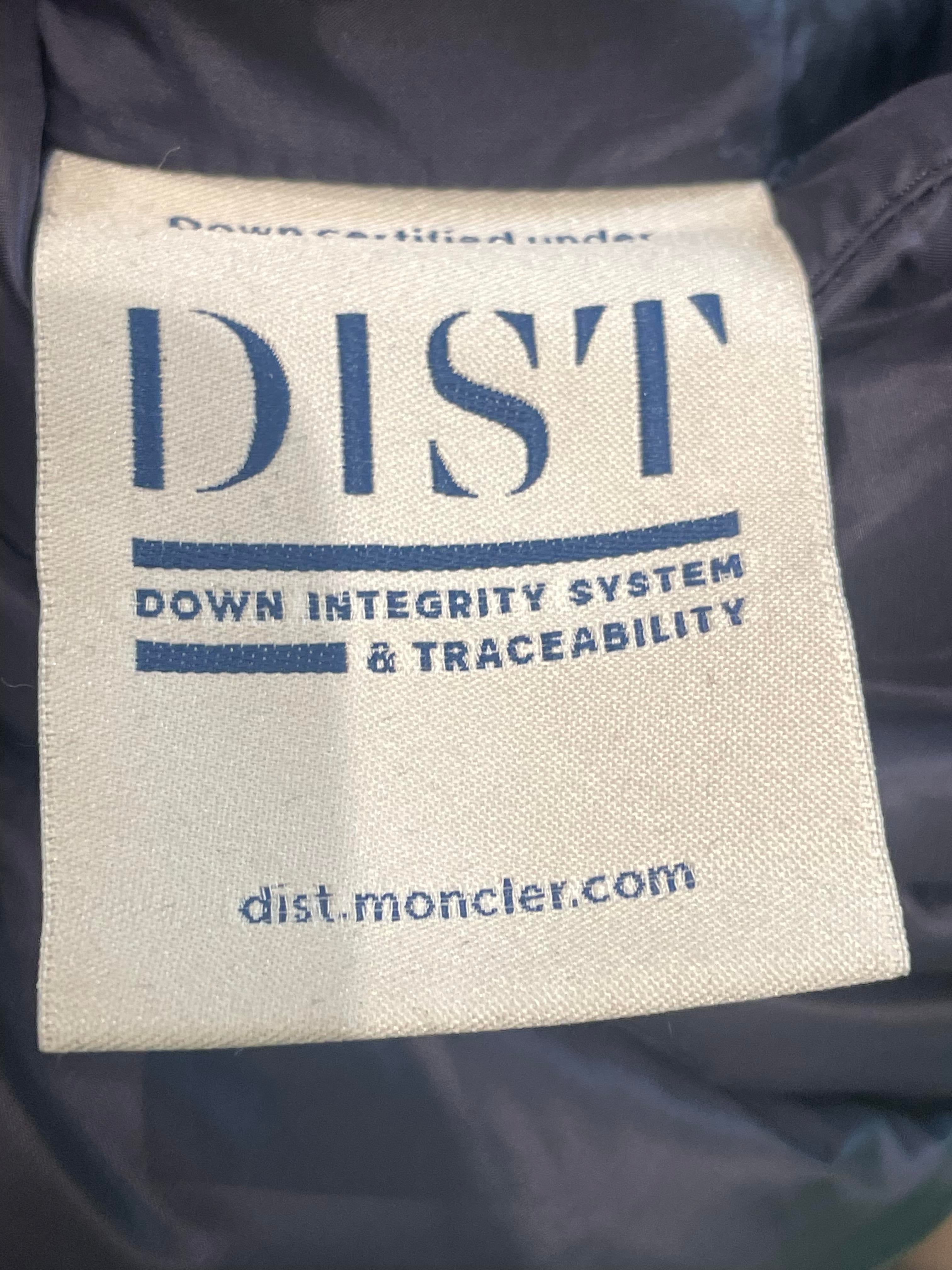 Moncler Navy Puffer Coat