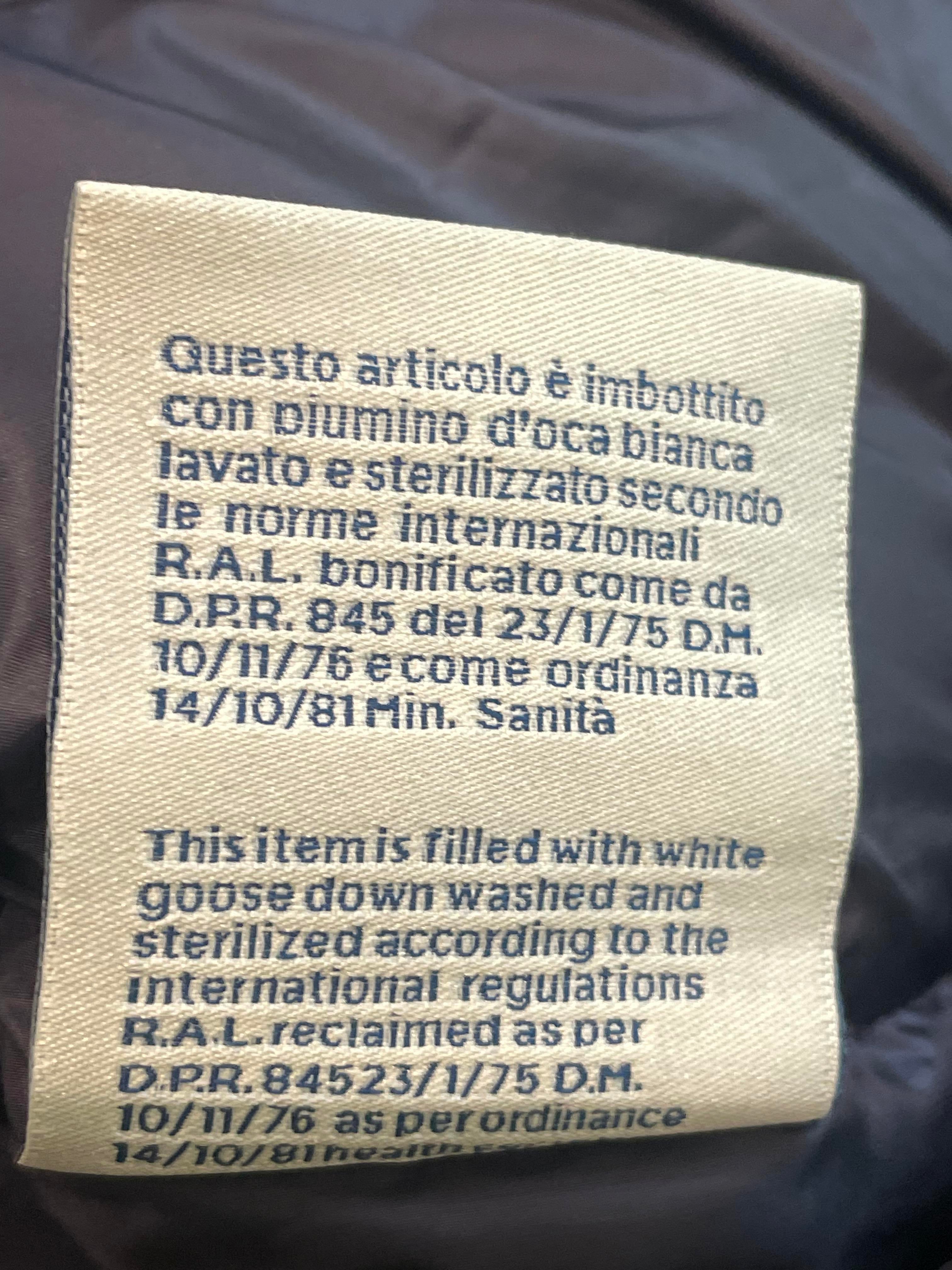 Moncler Navy Puffer Coat