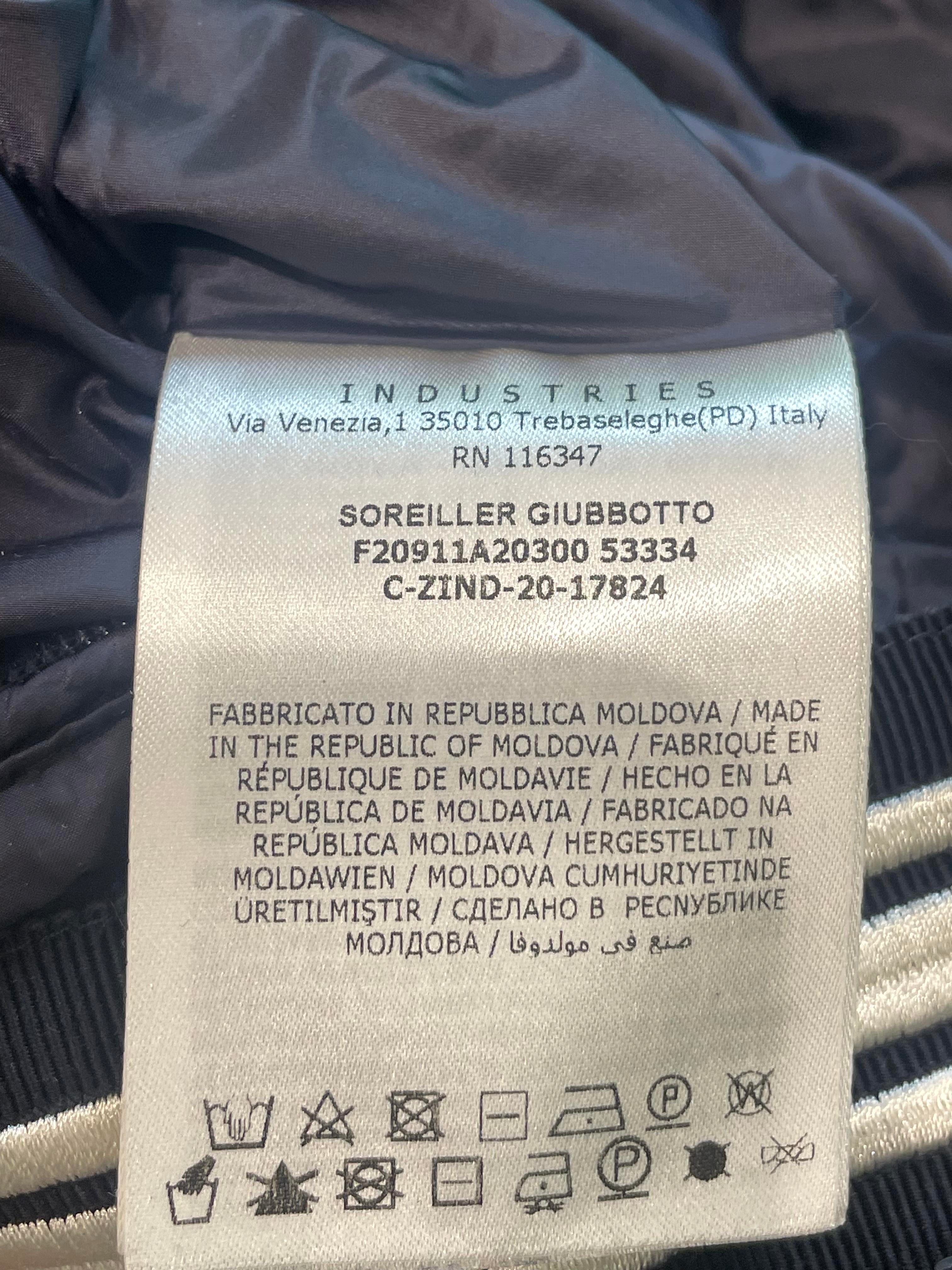 Moncler Navy Puffer Coat