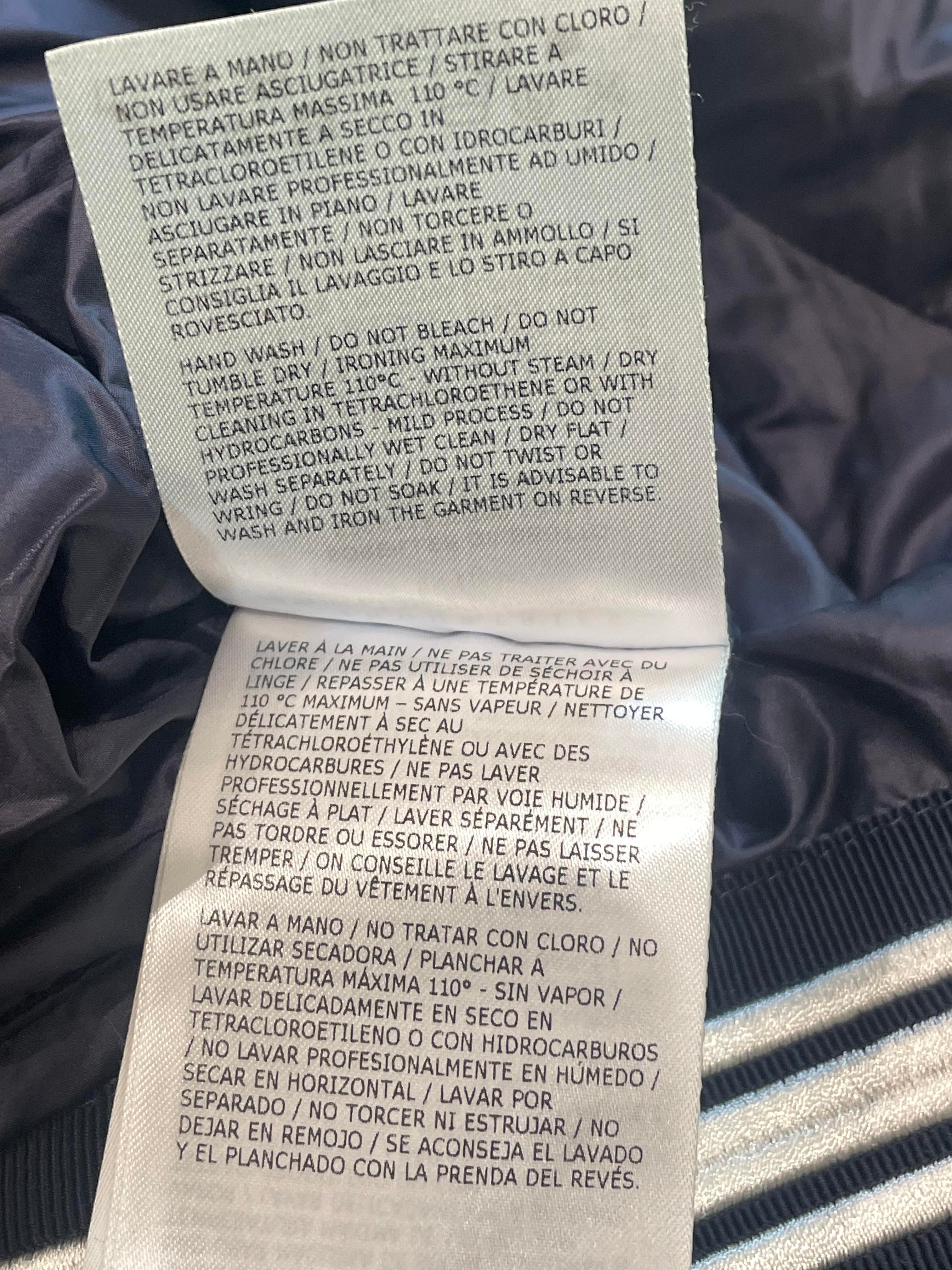 Moncler Navy Puffer Coat