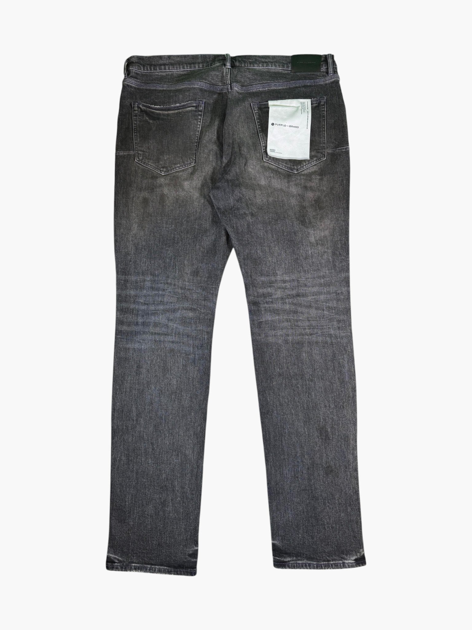 Purple Brand Outline Black Wash & Purple Jeans