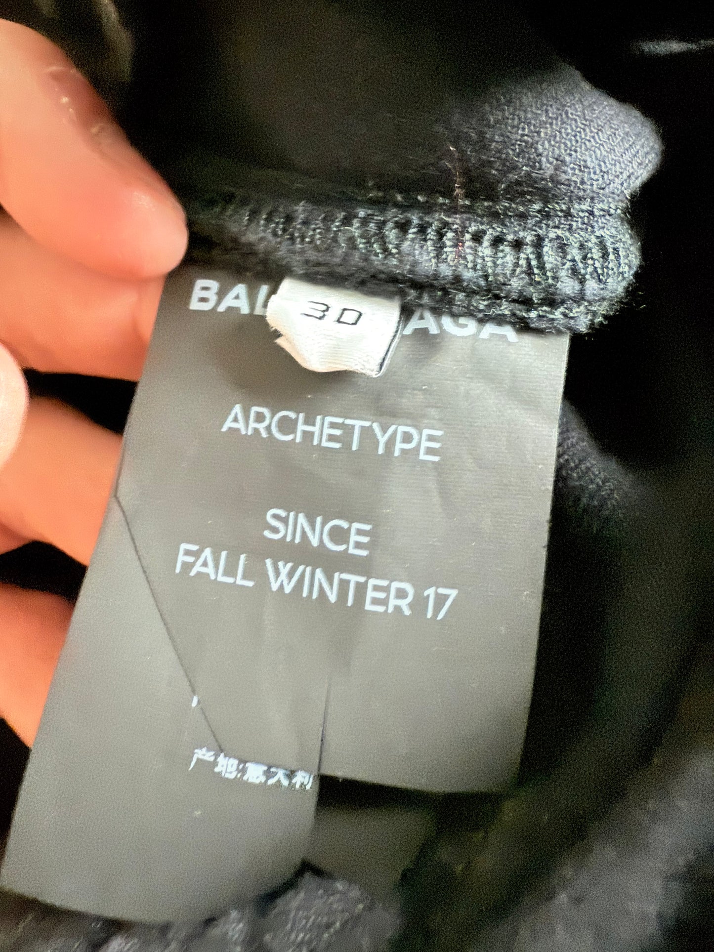 Balenciaga Jeans Black Used 30