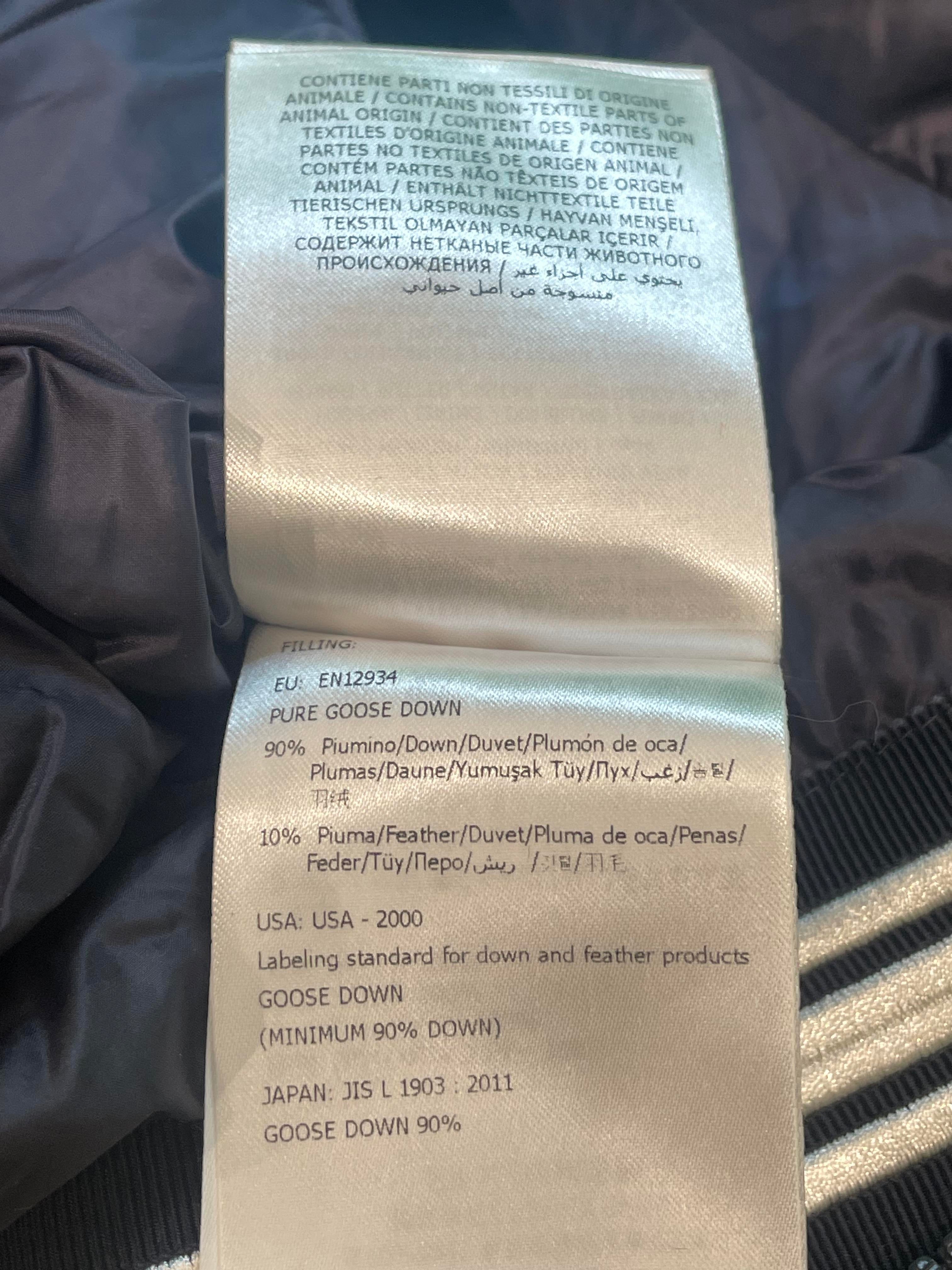 Moncler Navy Puffer Coat