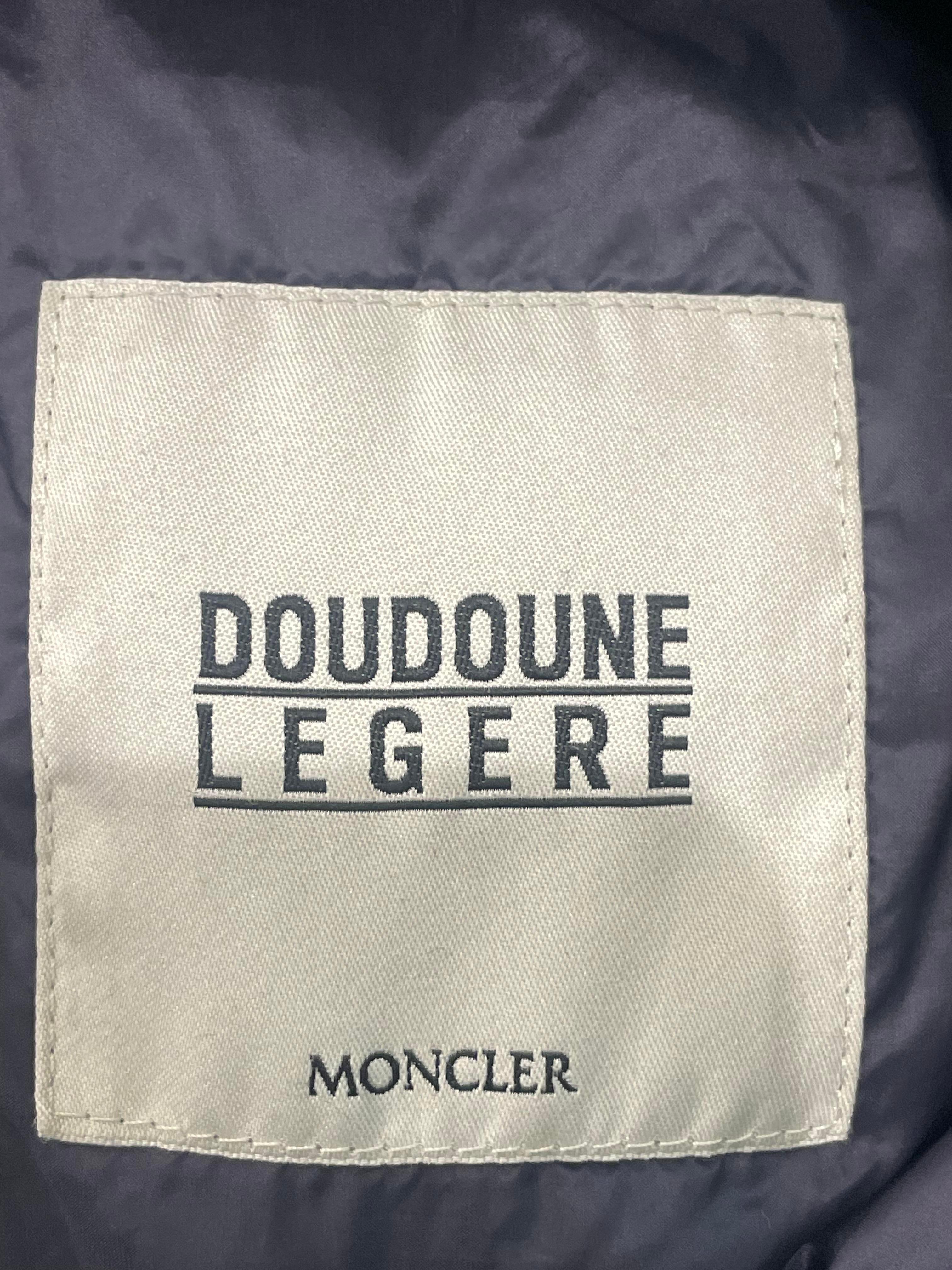 Moncler Navy Puffer Coat