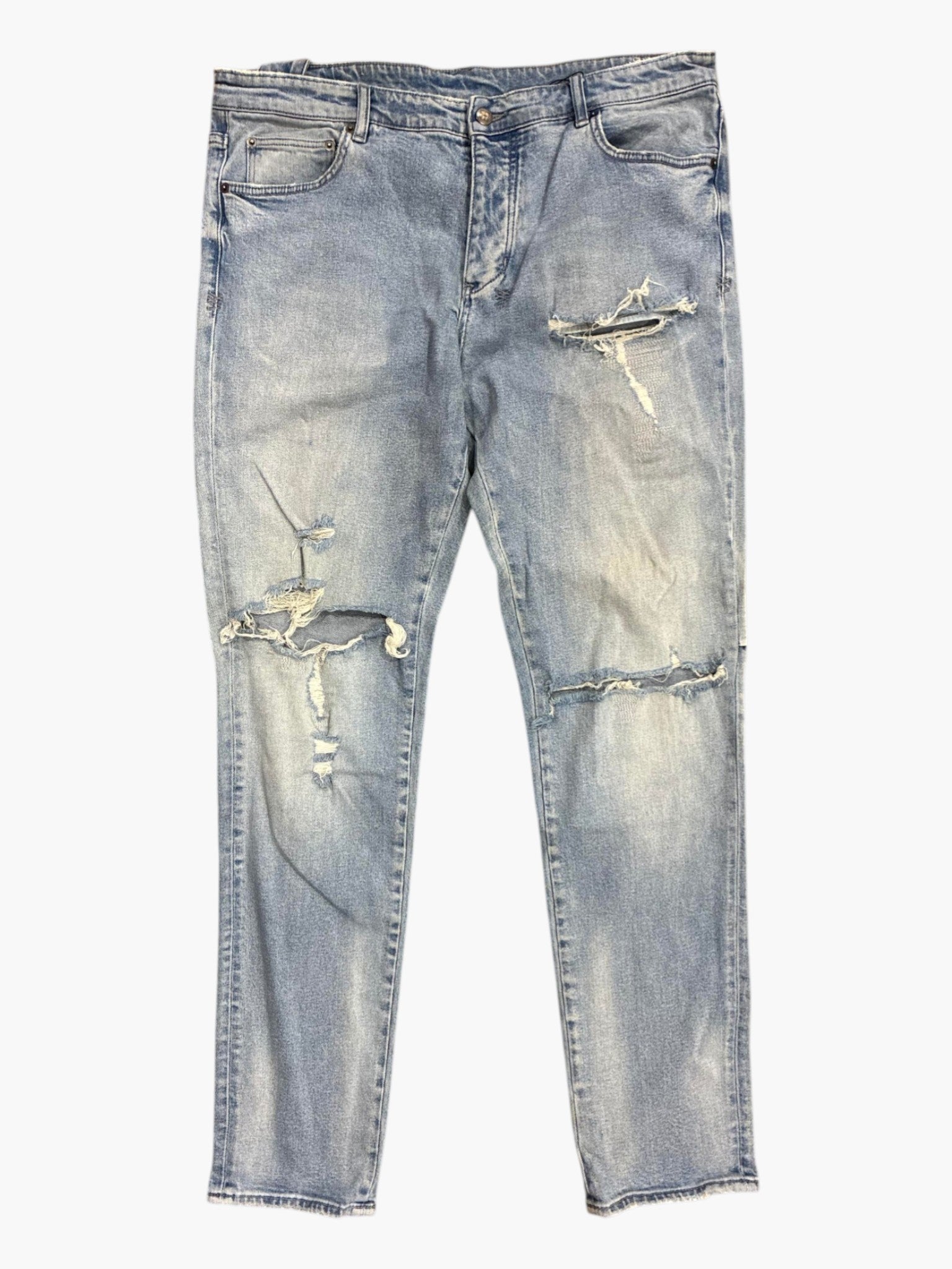 Ksubi Ripped Light Wash Jeans