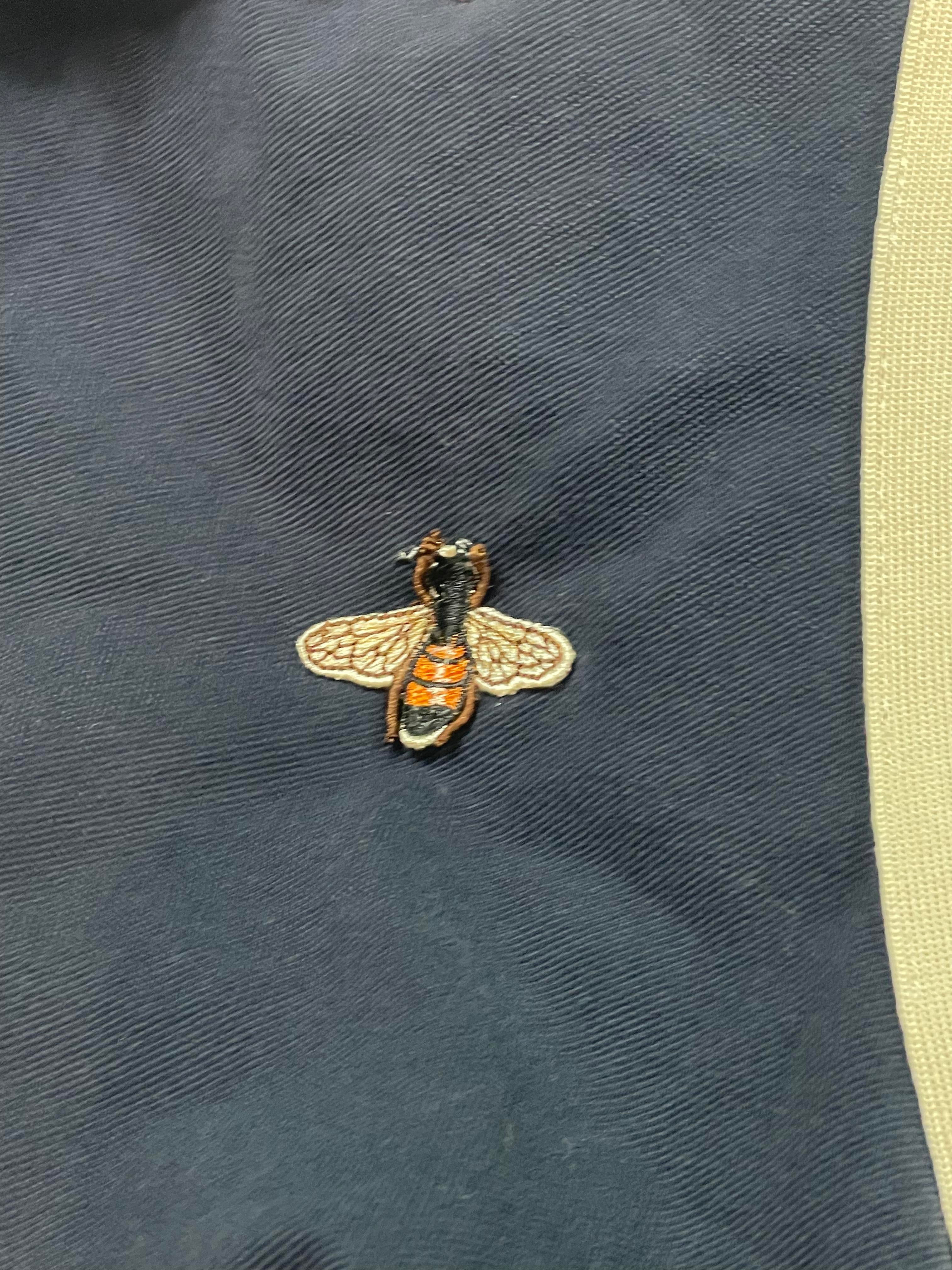 Gucci 'Bee' Navy Polo