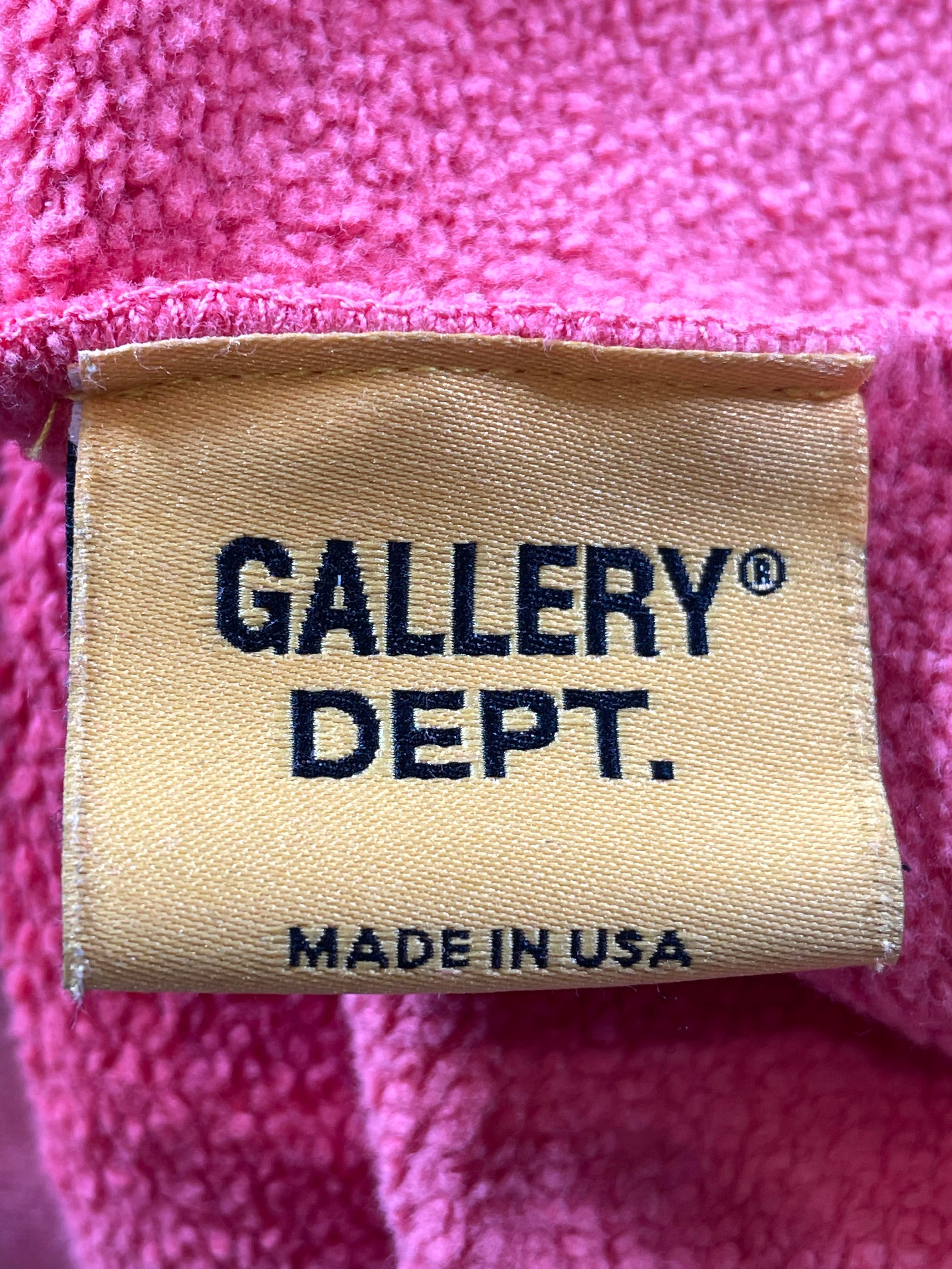 Gallery Dept 'Sunfaded G Patch' Red Zip Up