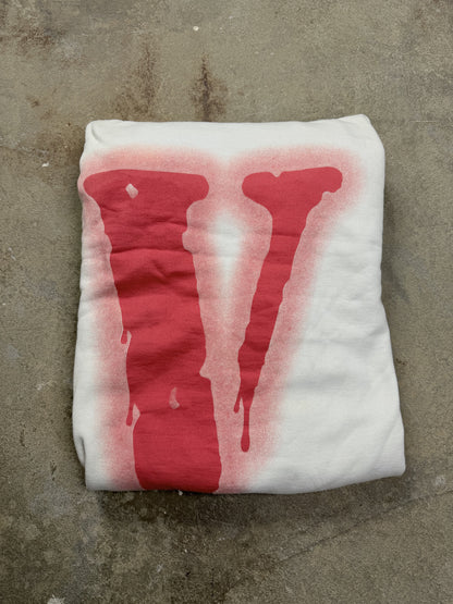 VLONE Bad Habits Hoodie White Used Medium