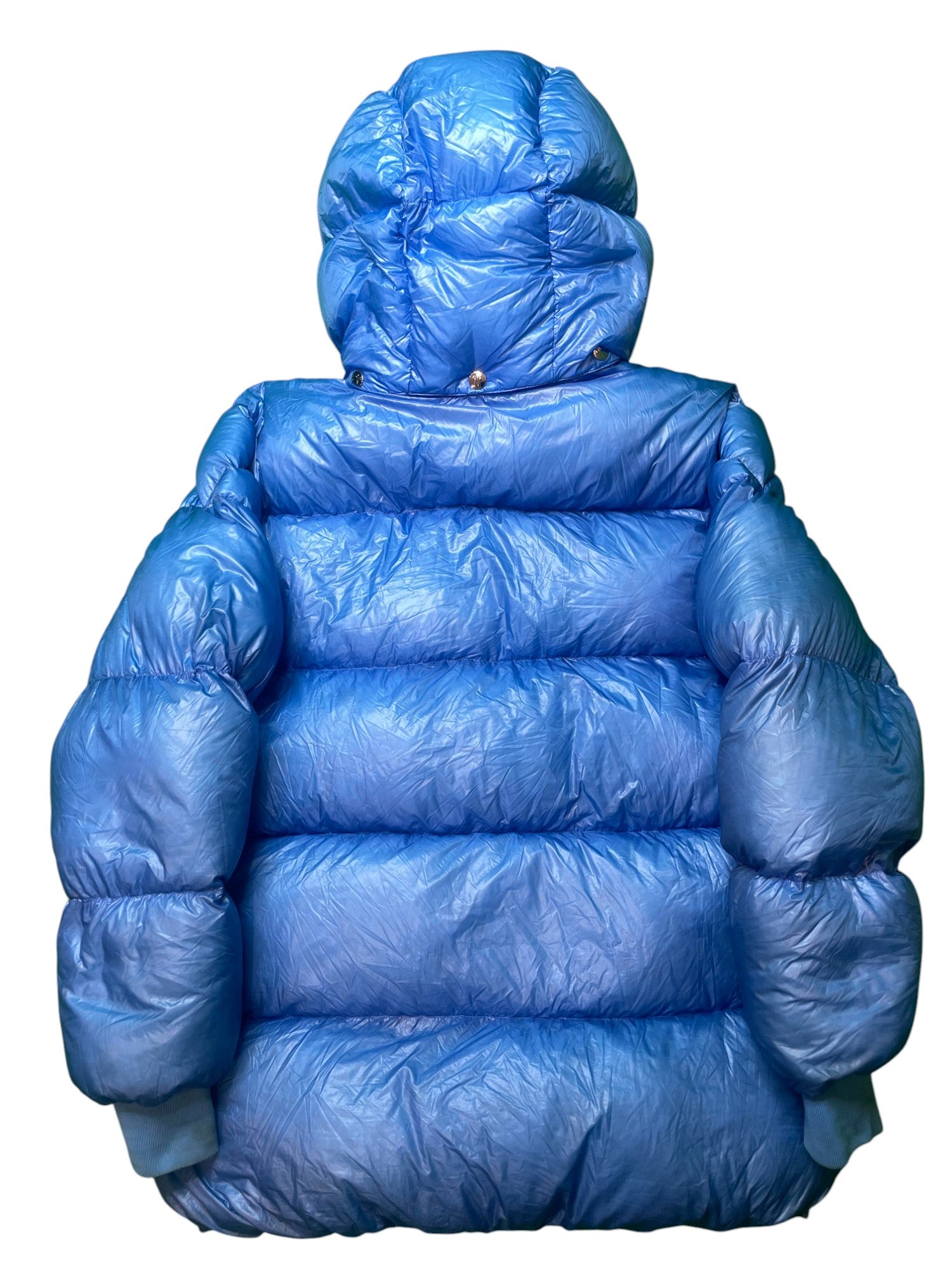 Moncler "Lamentin" Royal Blue Puffer Coat