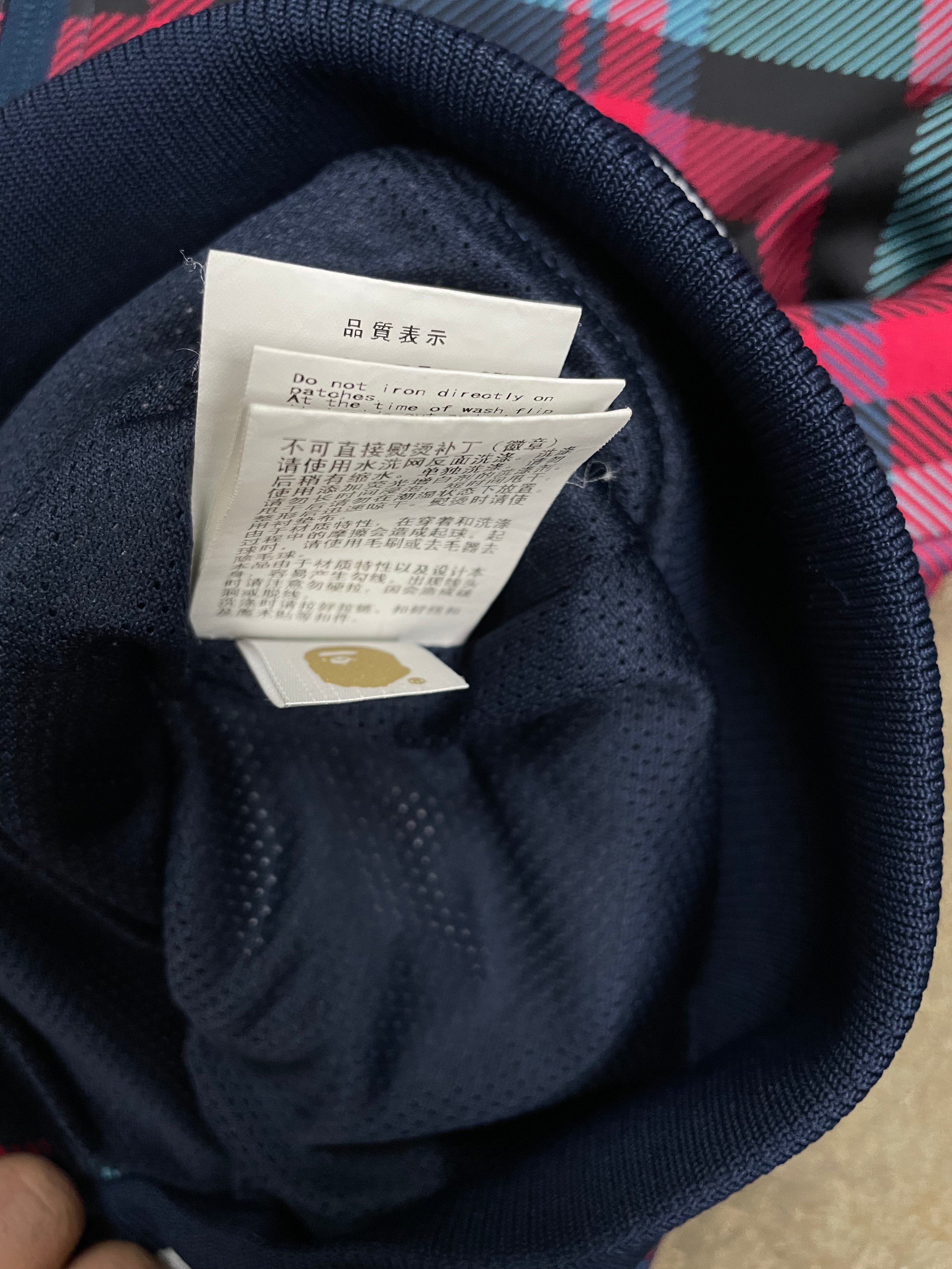 Bape Zip Up Plaid
