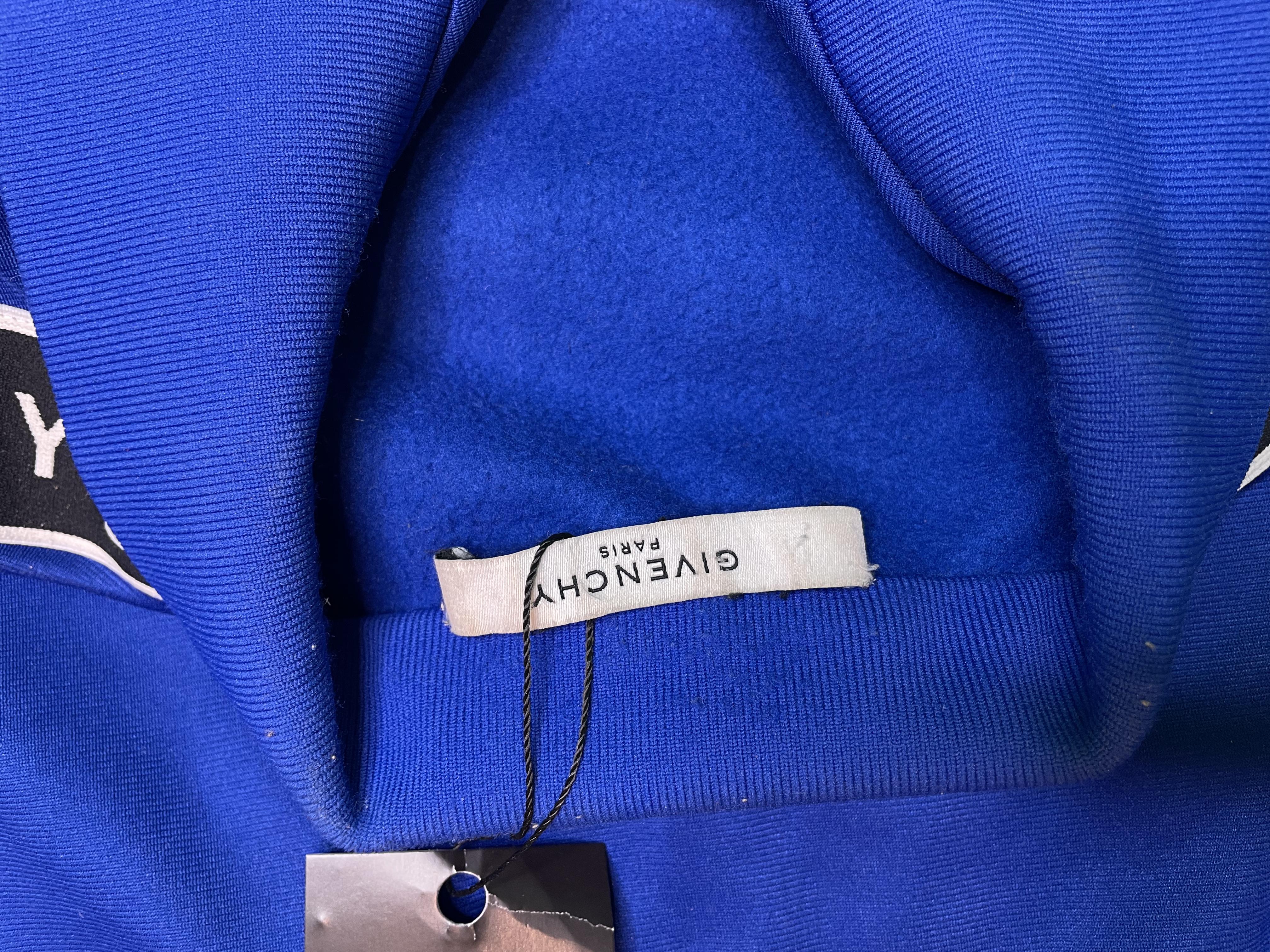 Givenchy Blue & Black Stripe Sweatsuit