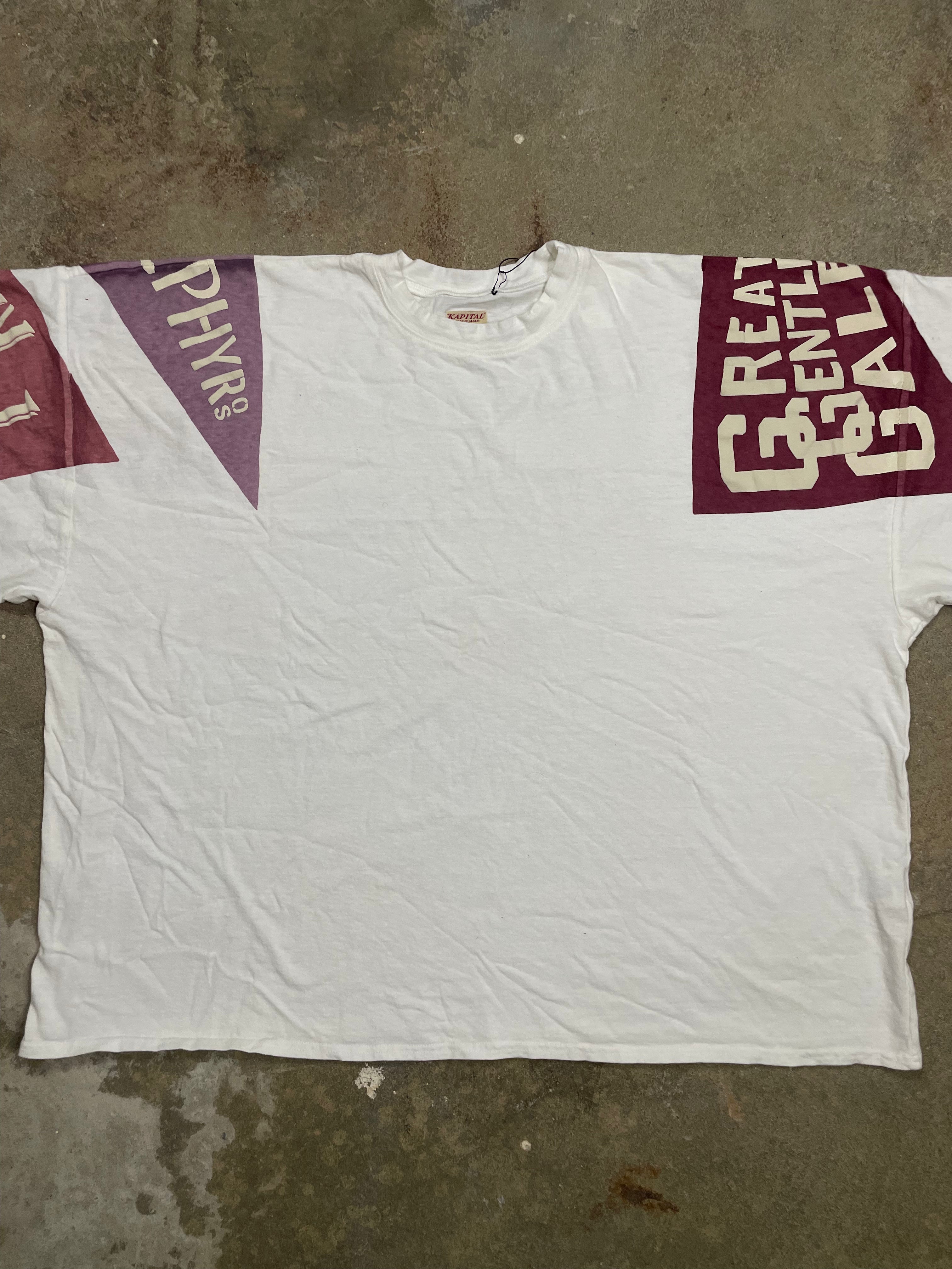 Kapital Zephyr Oversized Tee White Used 1 (Small)