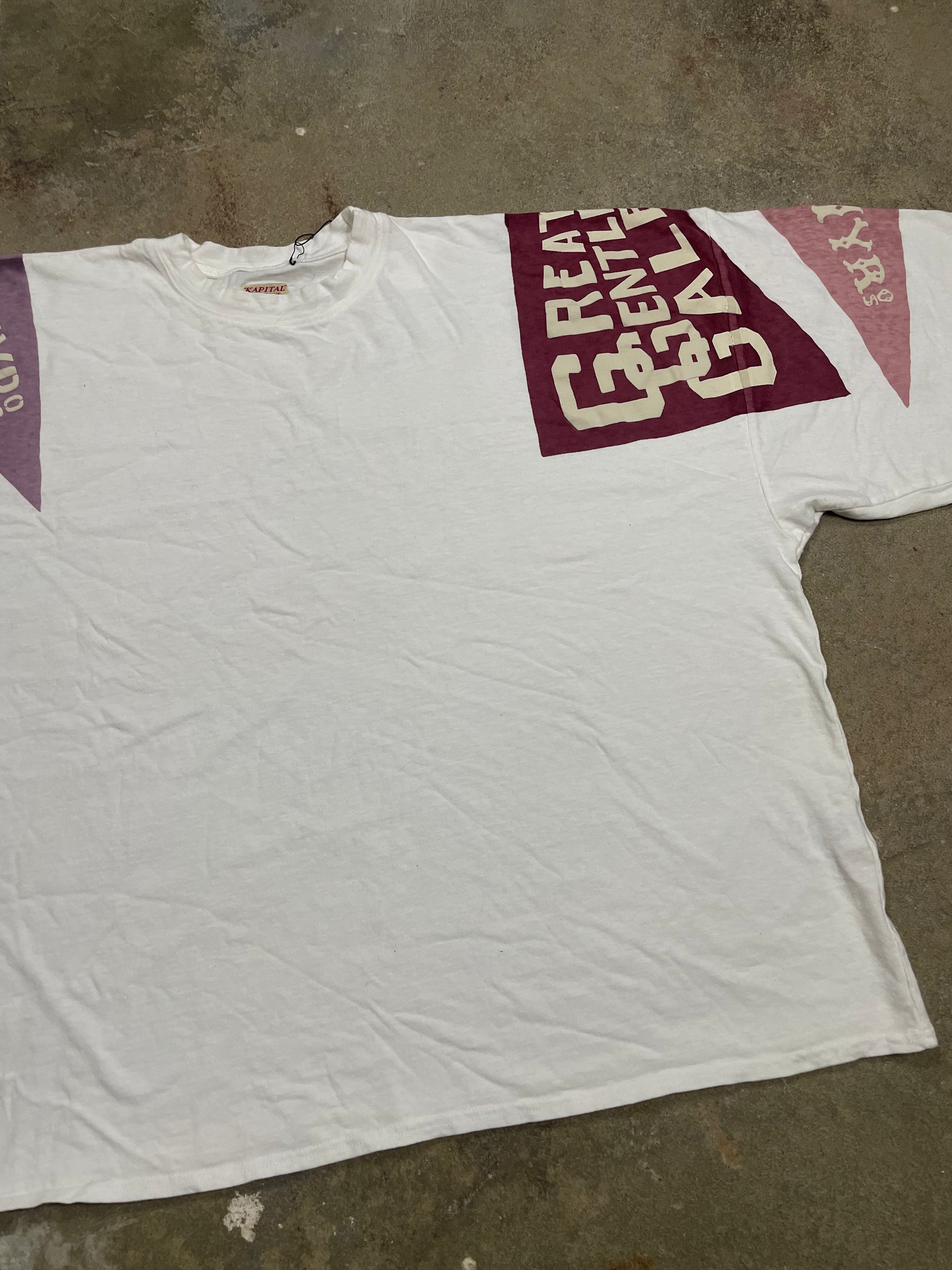 Kapital Zephyr Oversized Tee White Used 1 (Small)