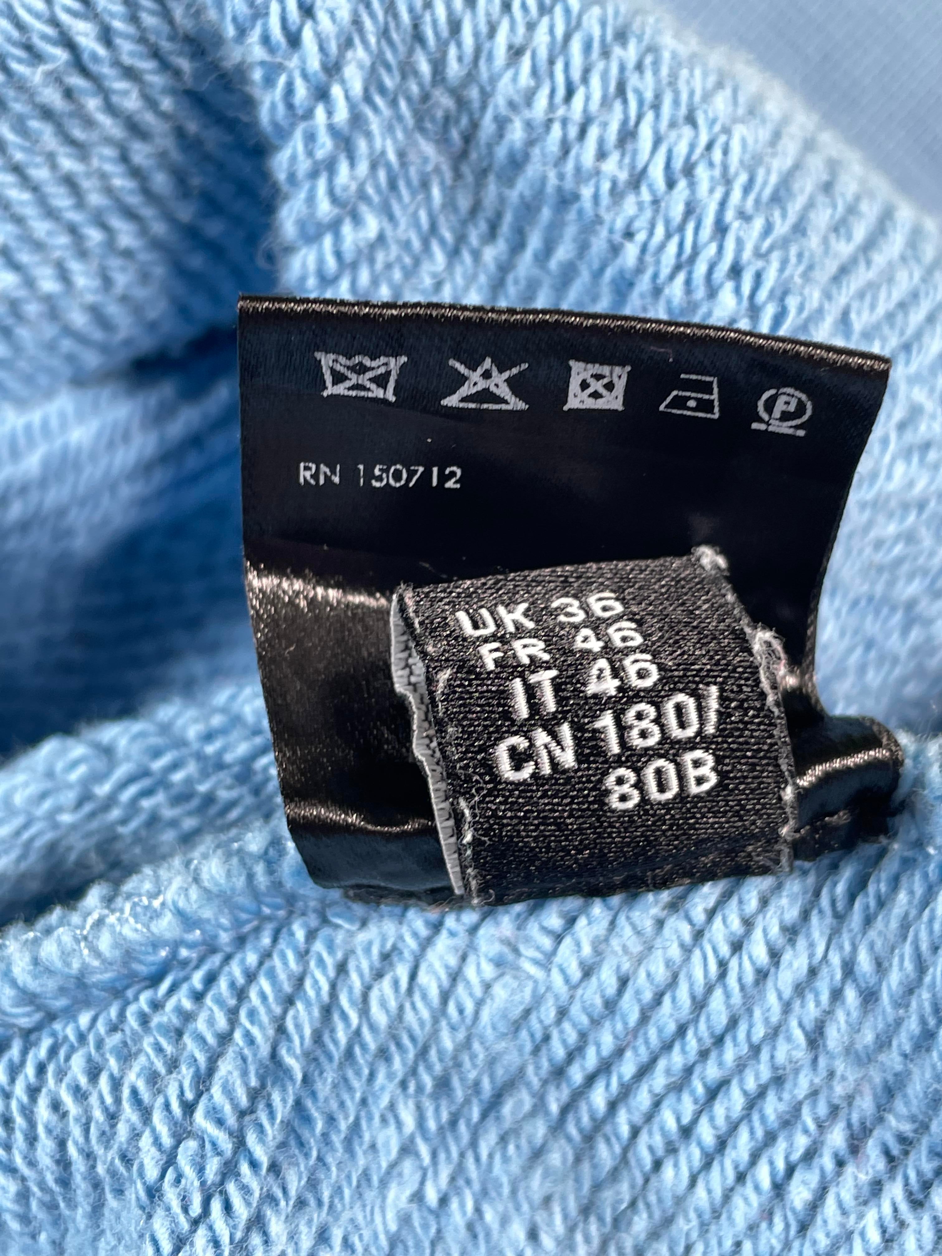 Amiri MA Ouija Board Blue & Yellow Hoodie