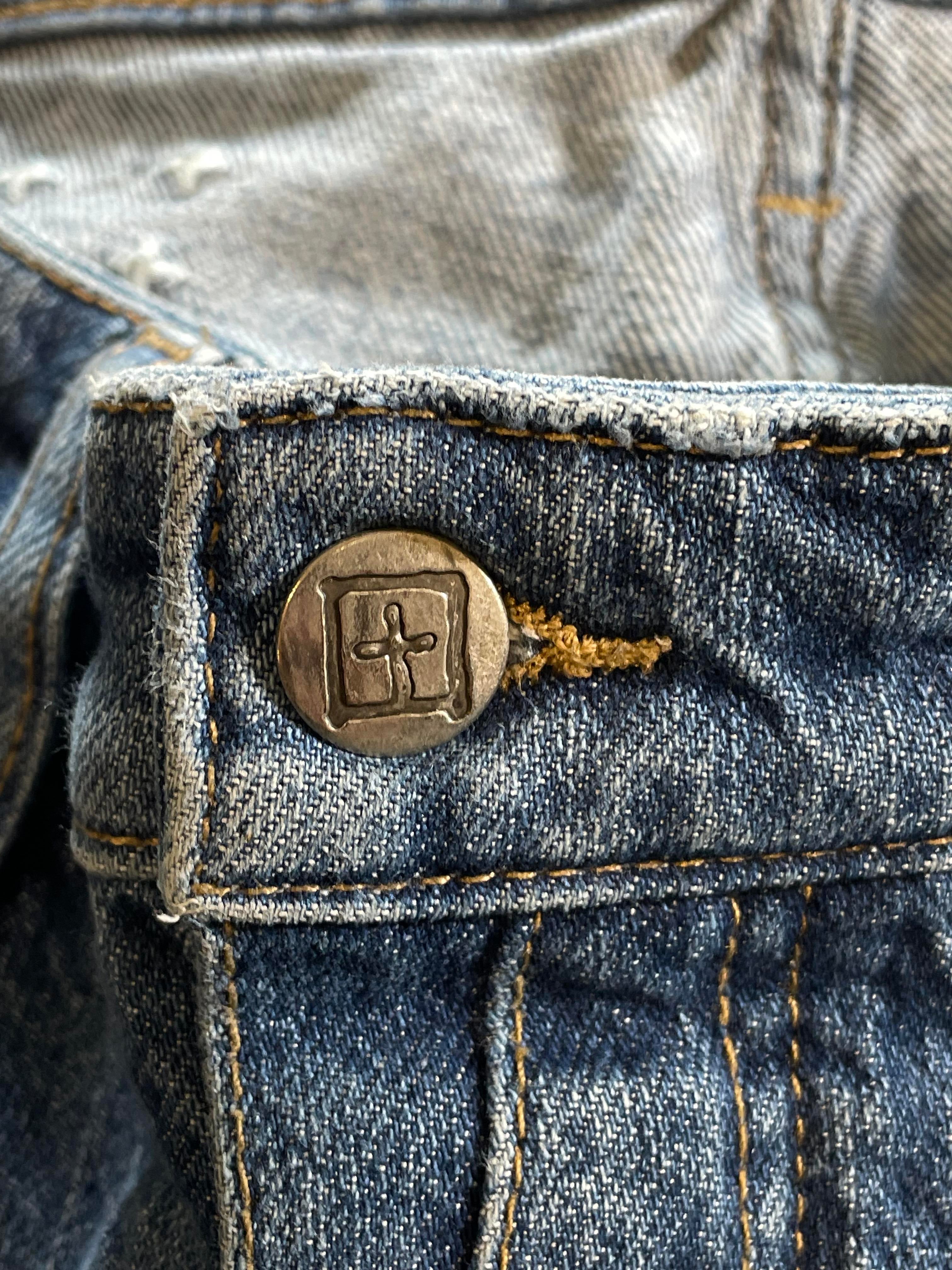 Ksubi Knee Ripped Dark Wash Jeans