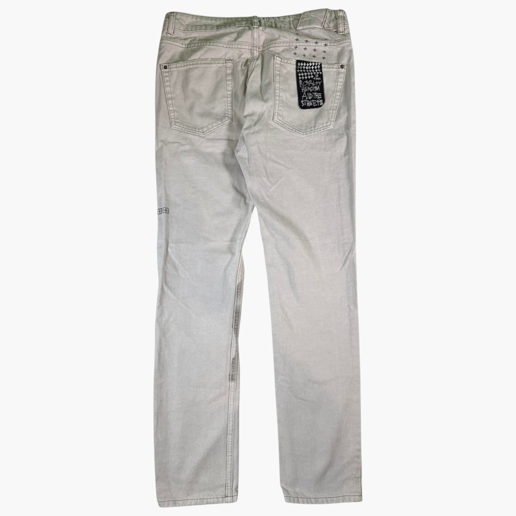 Ksubi Cherub Tan Ripped Jeans