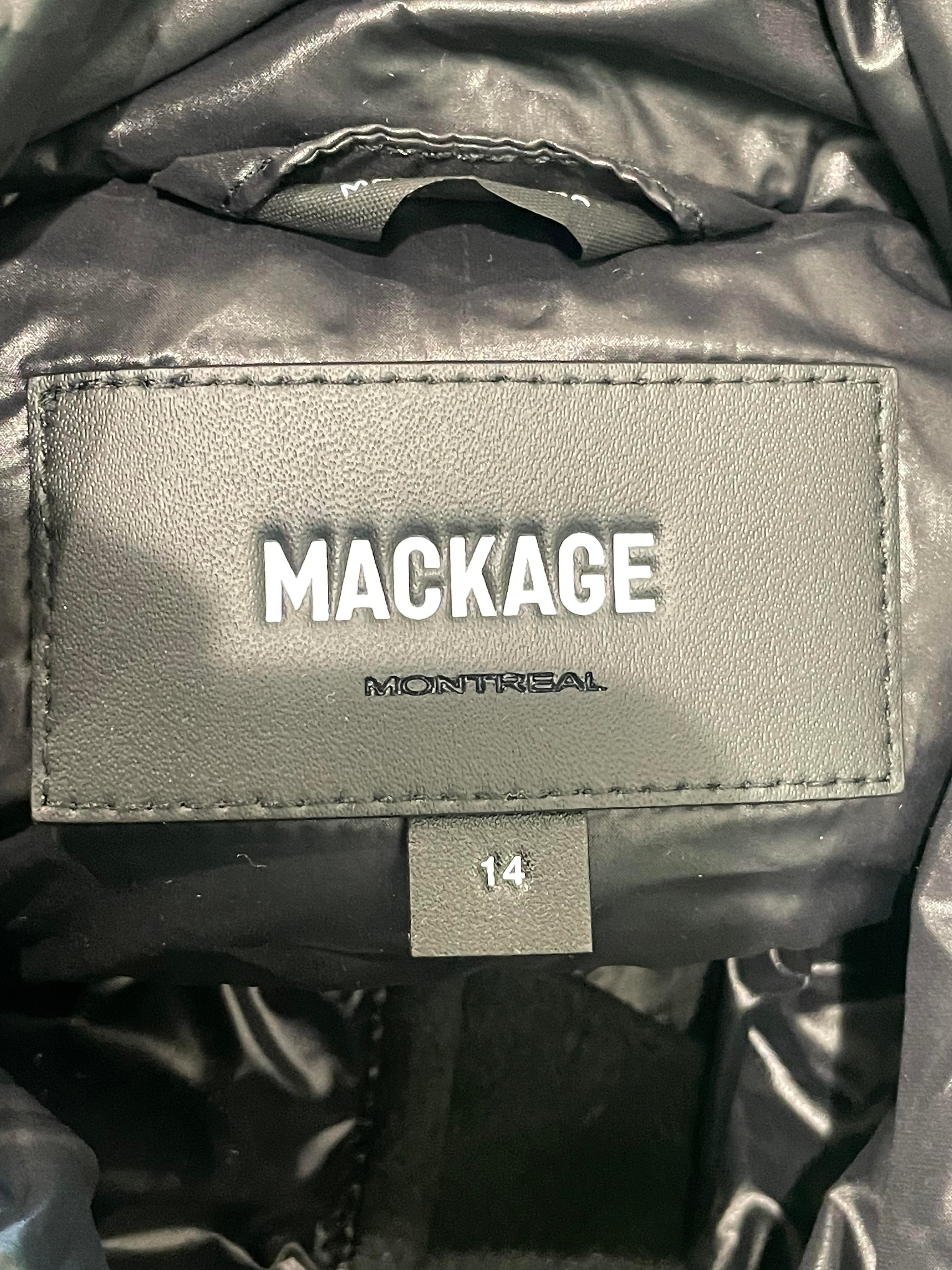 Mackage Black Light Puffer Coat Kids