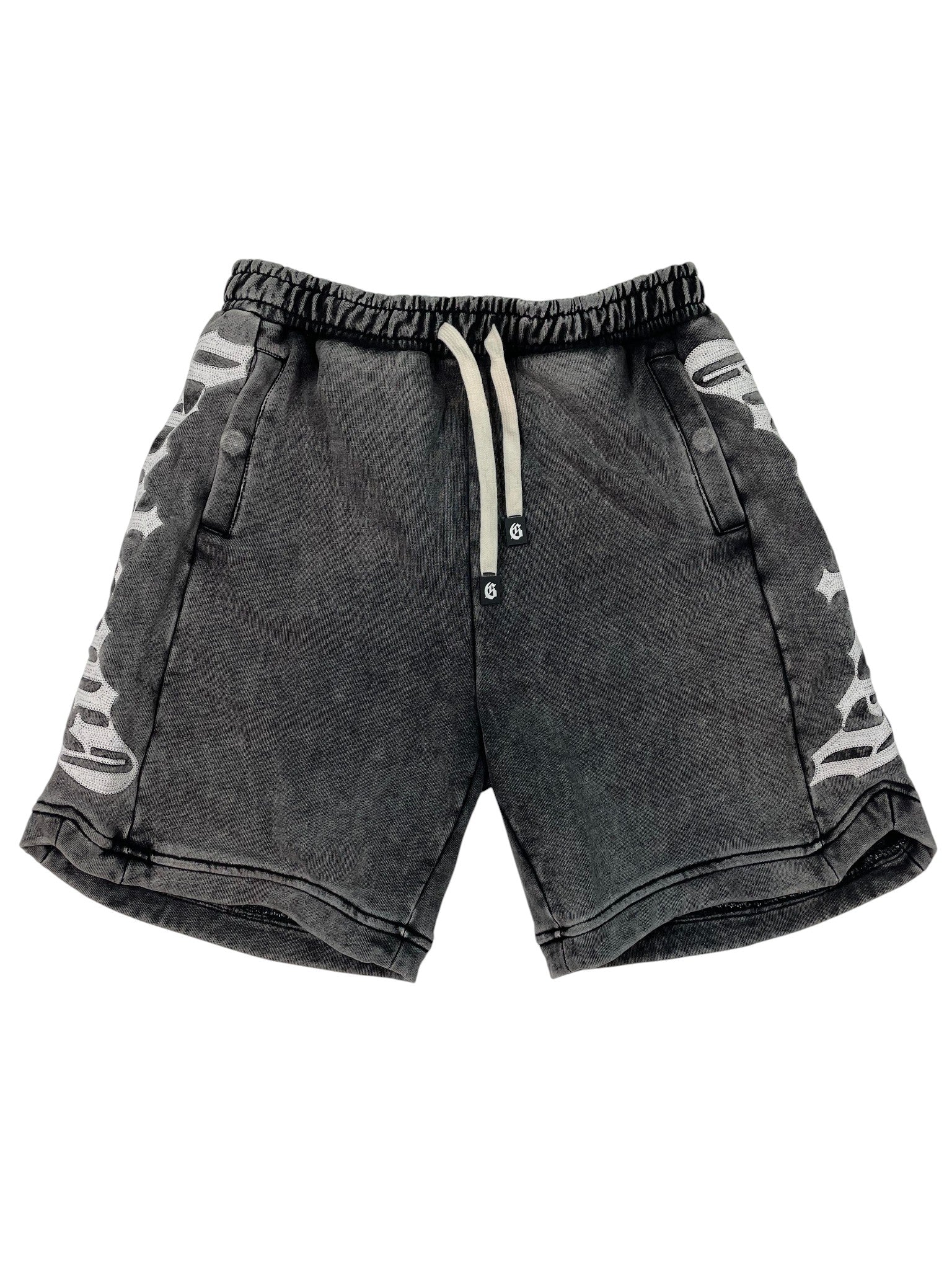 Godspeed 'CourtSide' Charcoal Wash Shorts