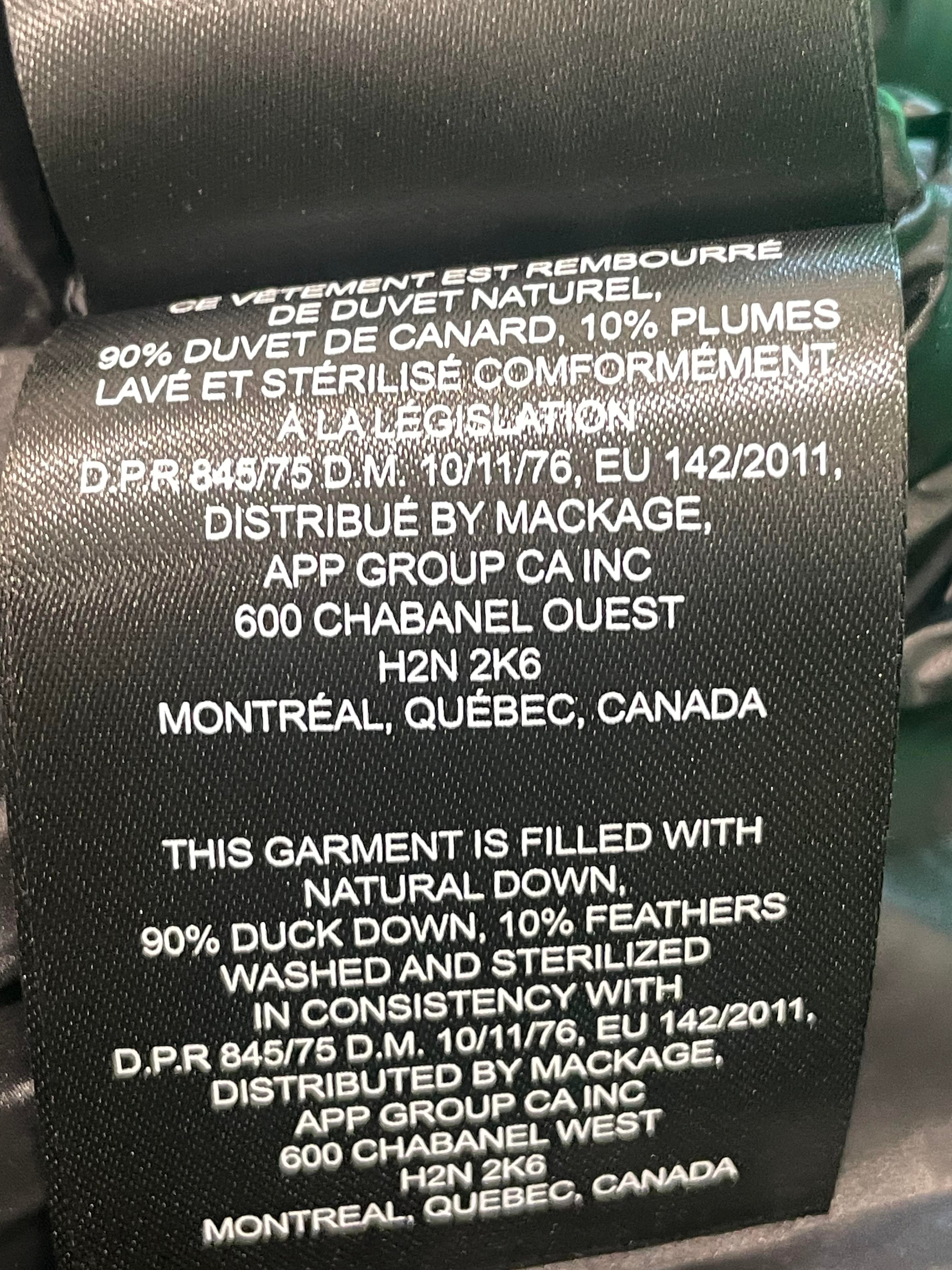 Mackage Black Light Puffer Coat Kids