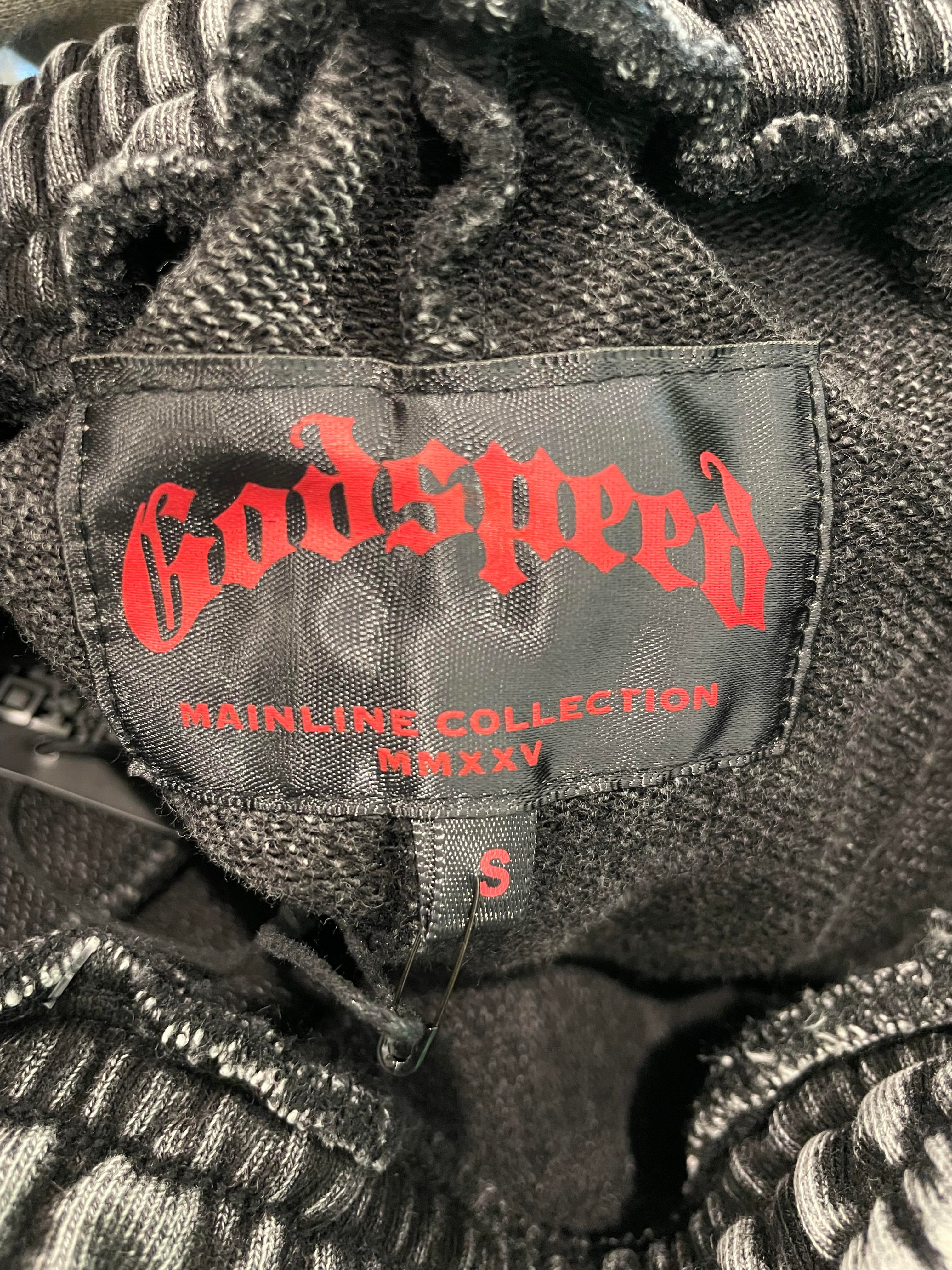 Godspeed 'CourtSide' Charcoal Wash Shorts