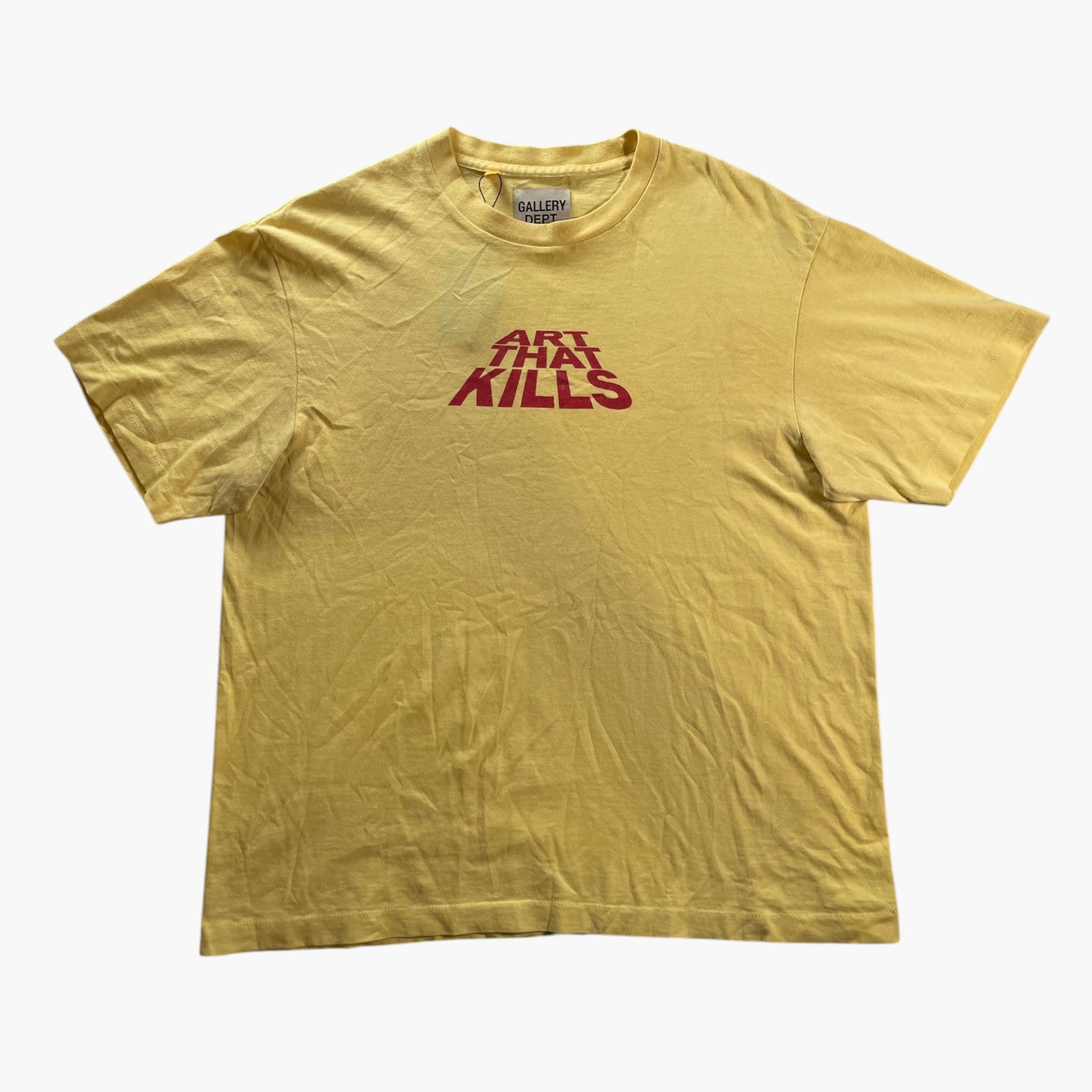 Gallery Dept ATK Yellow & Red Tee