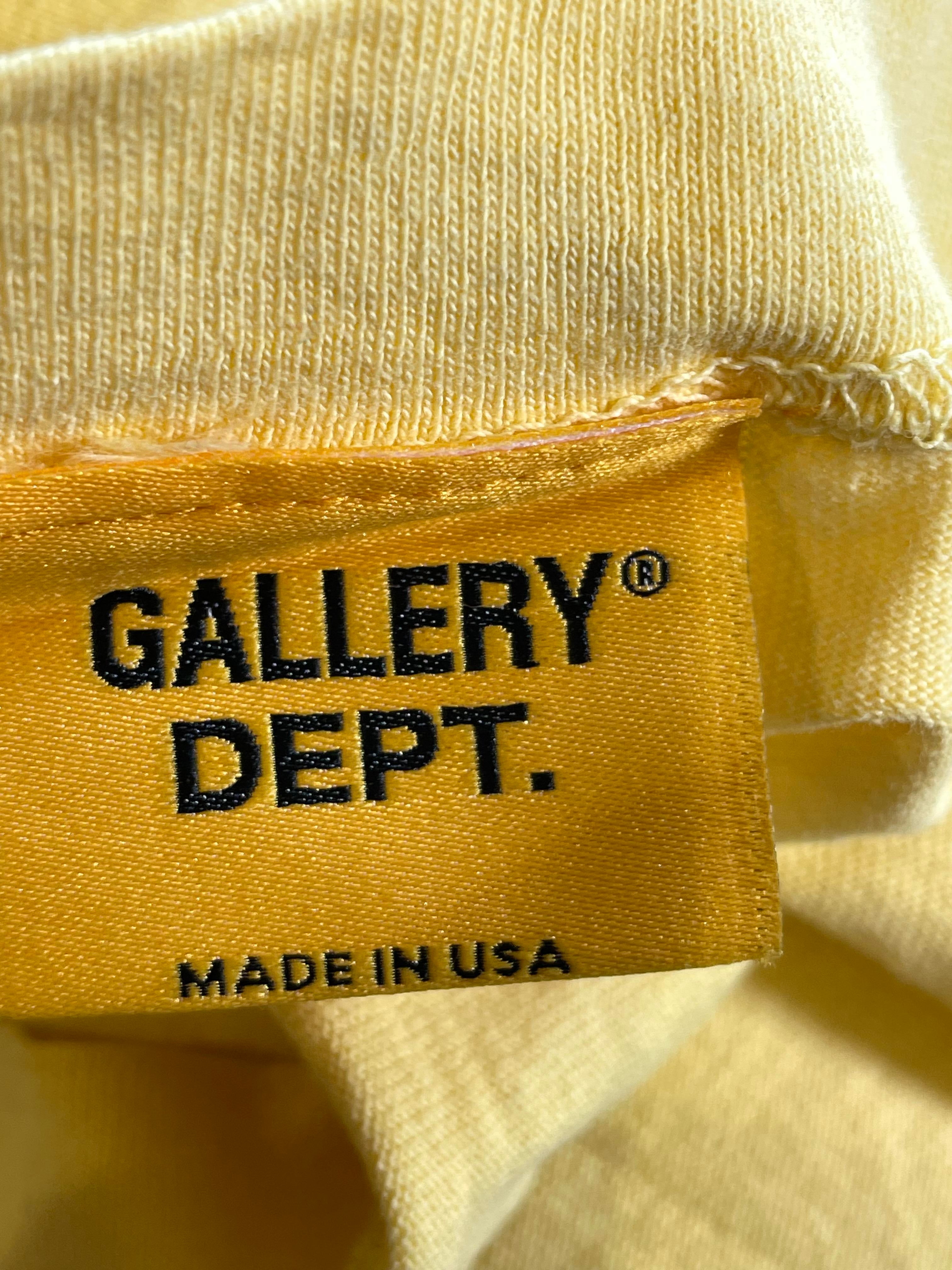 Gallery Dept ATK Yellow & Red Tee