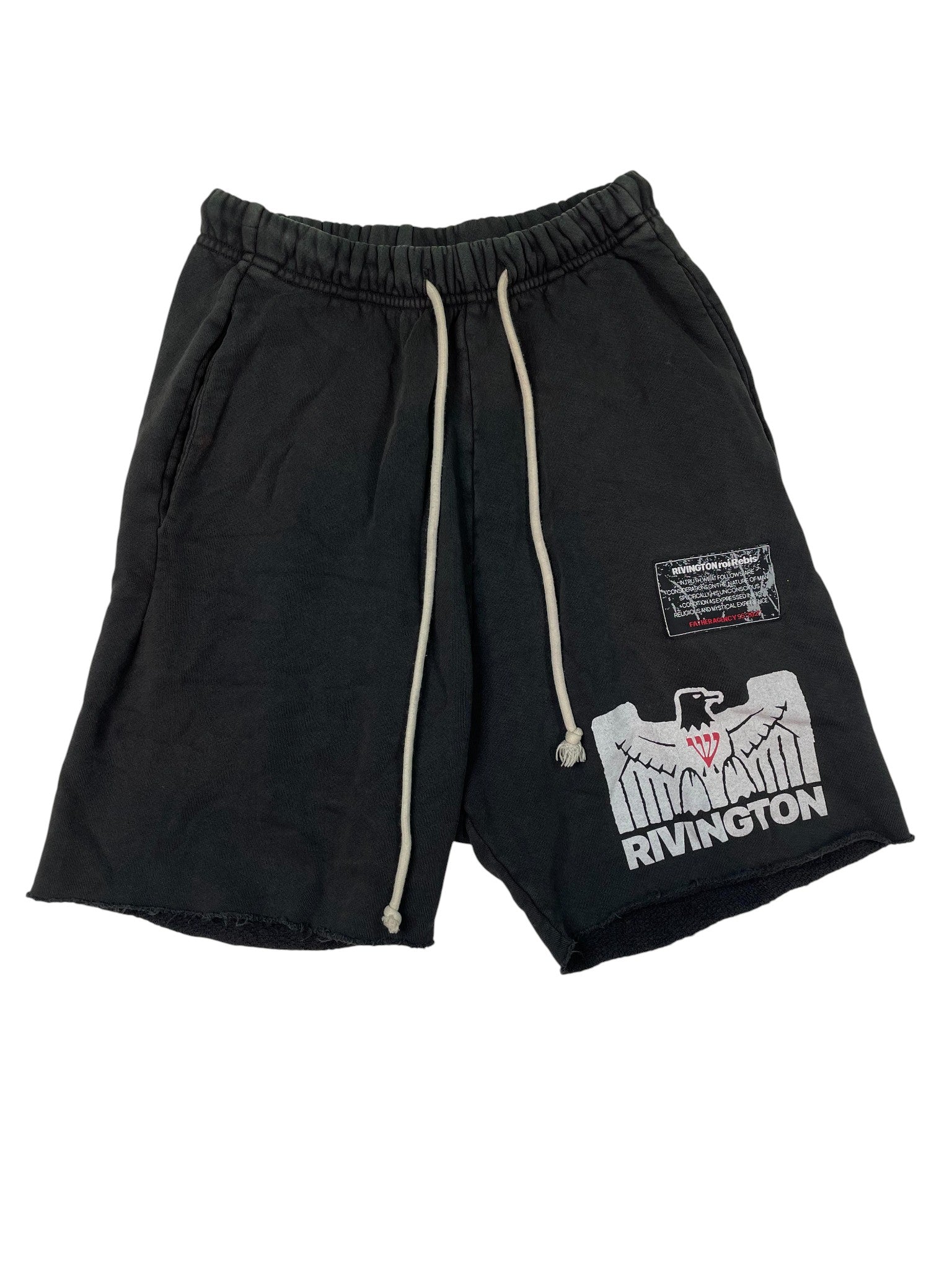 Rivington 'Eagle' Black Shorts