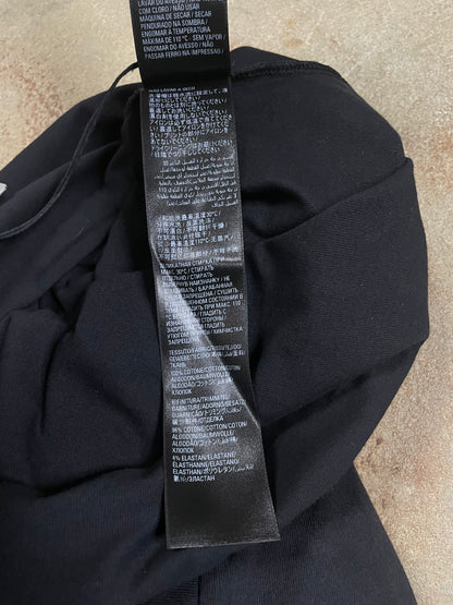 Balenciaga Cross Out Tee Faded Black New 1 (Fits Oversized Small) With Tags
