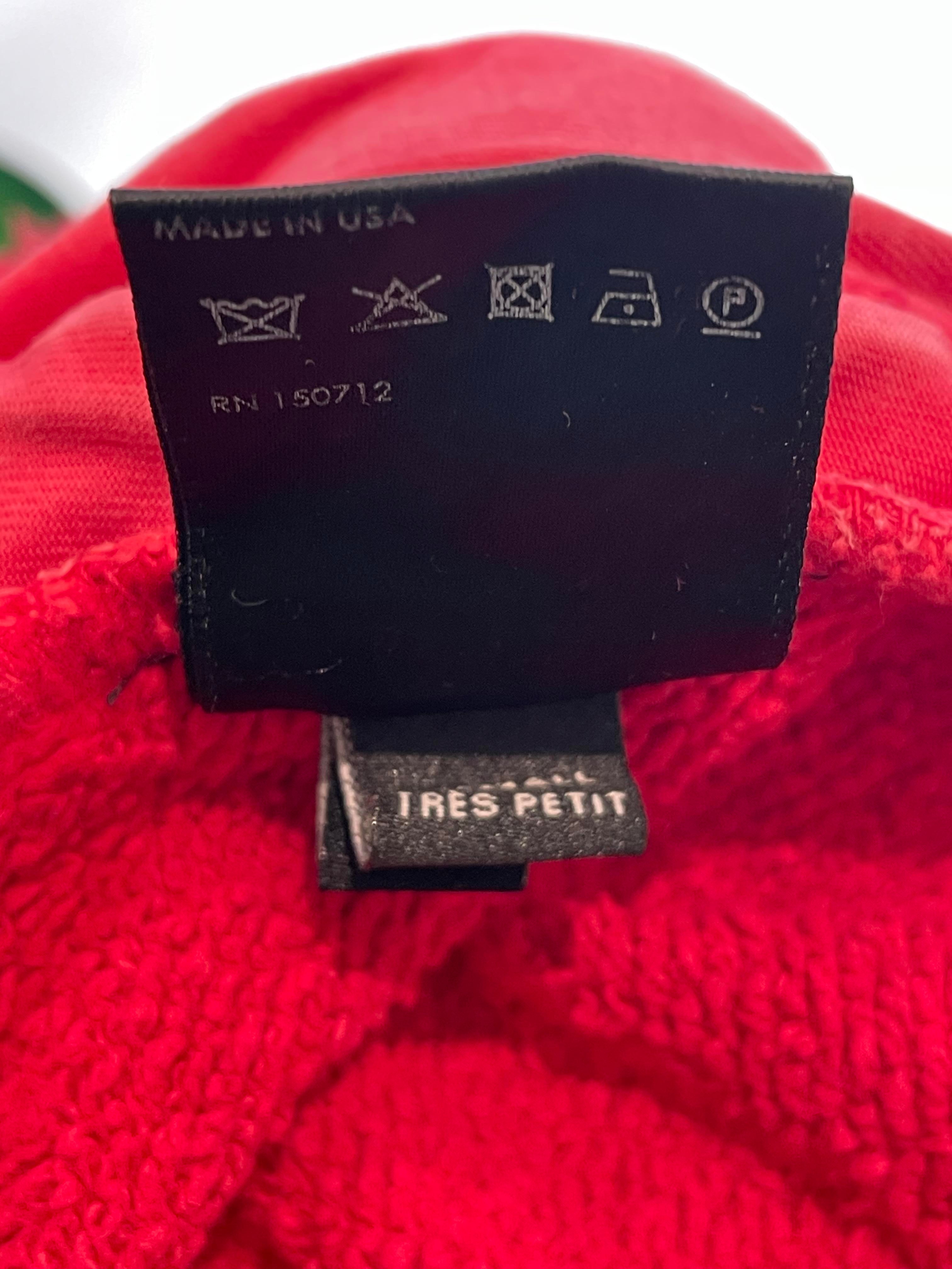 Amiri 'Collegiate Logo' Red Shorts