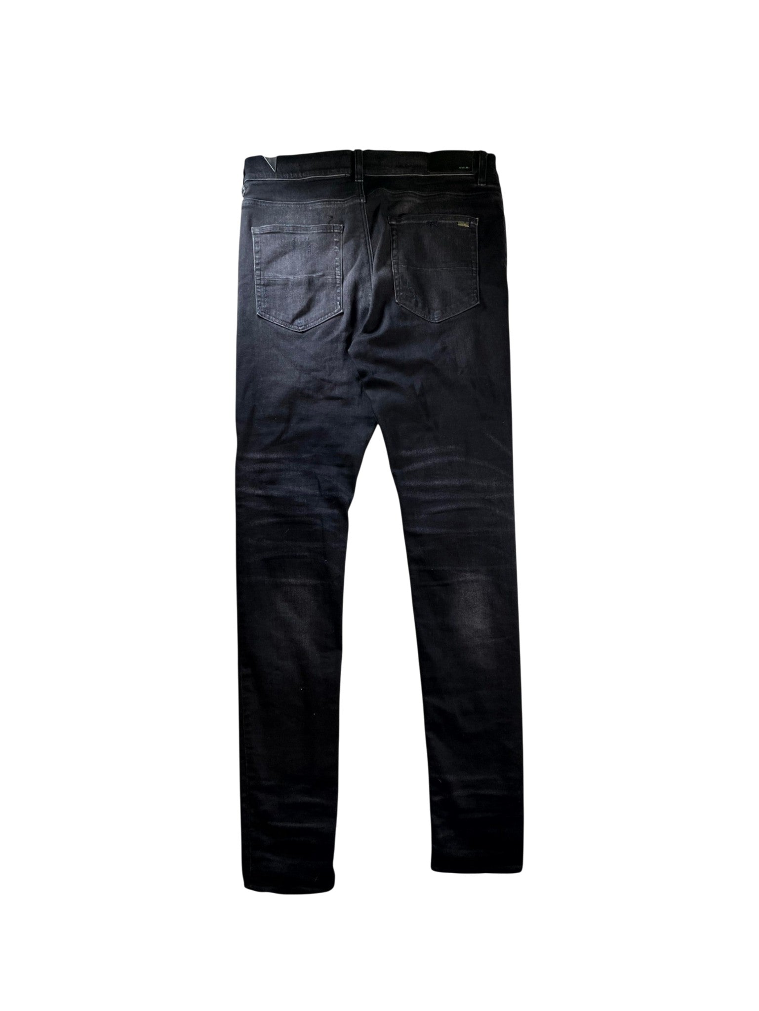 Amiri MX1 Paisley Patch Black & Brown Jeans