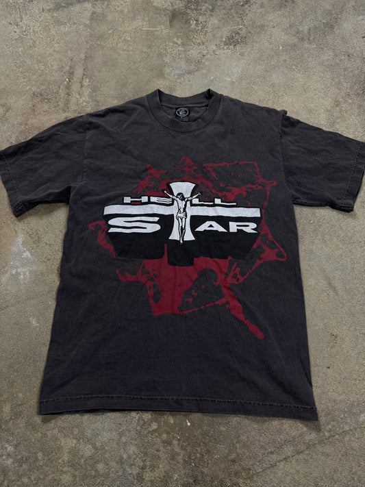 Hellstar Jesus Tee Used Small