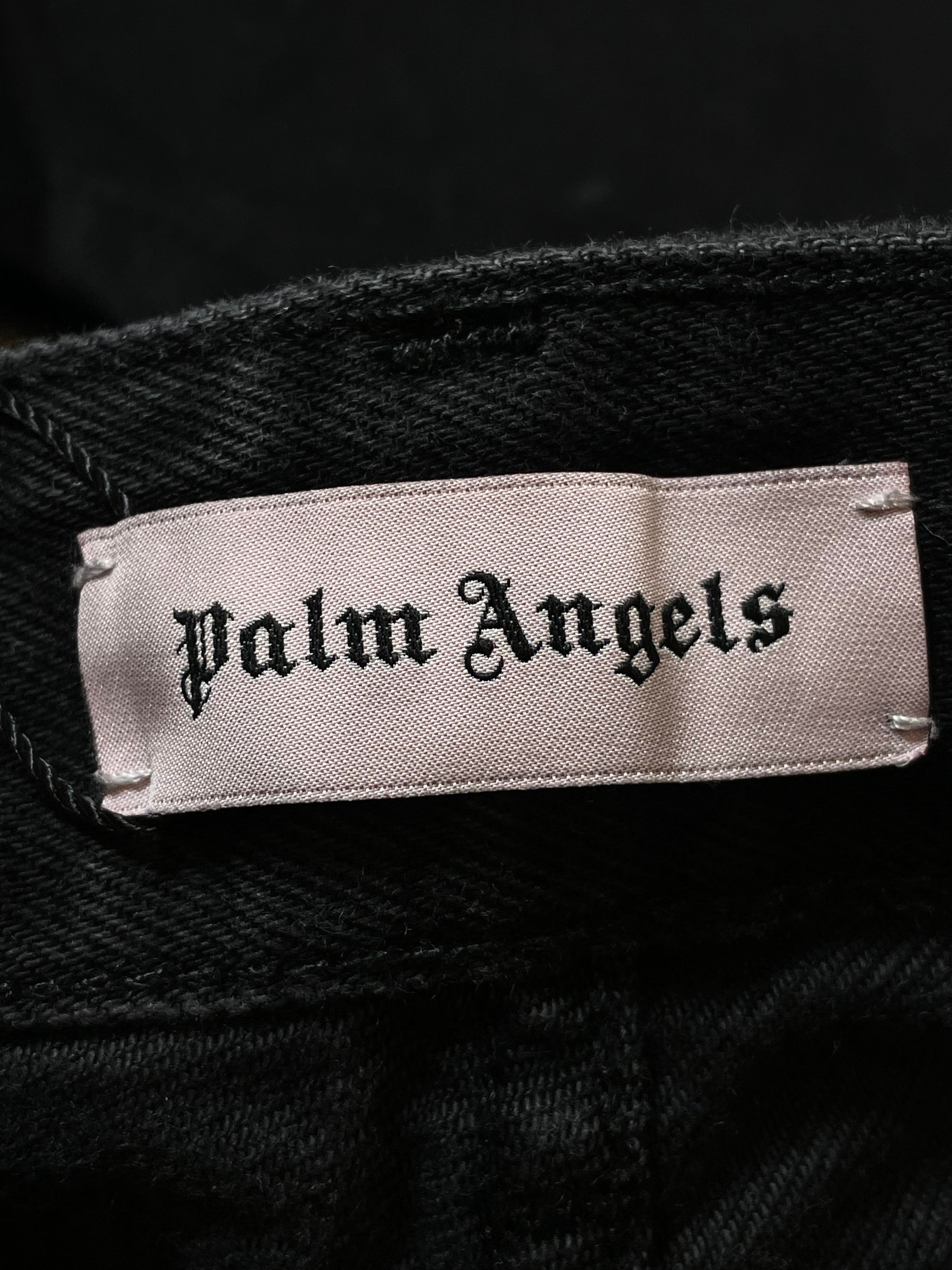 Palm Angels 'BBC Ice Cream' Black Jeans