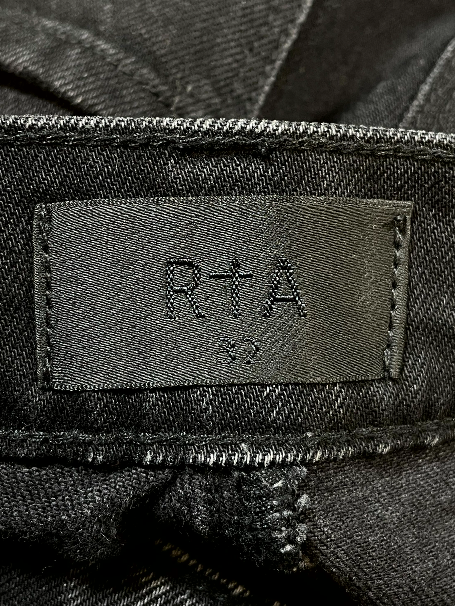 RTA Flames Black Jeans
