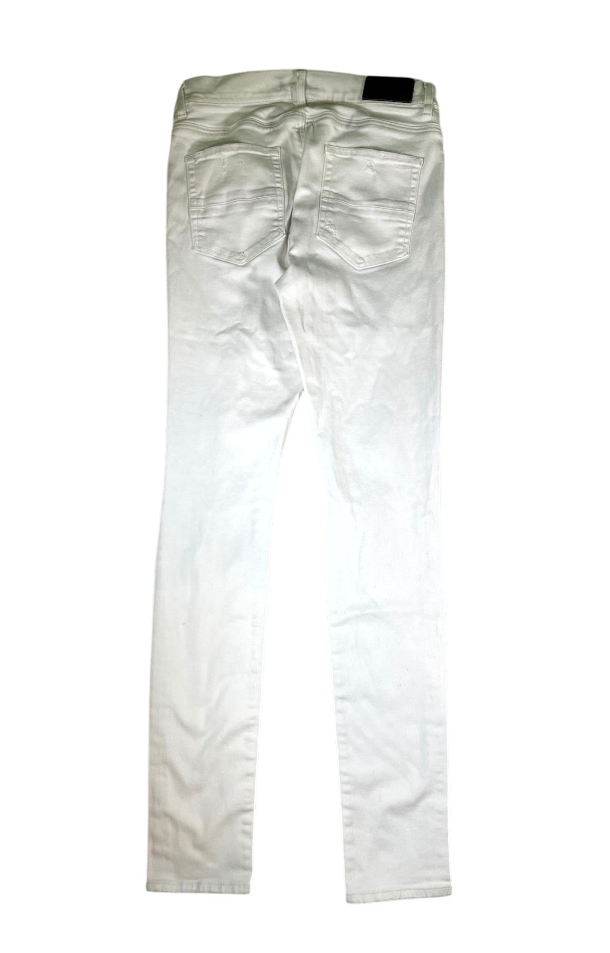 Amiri Plain Thrasher (Missing Metal Tag) White Jeans