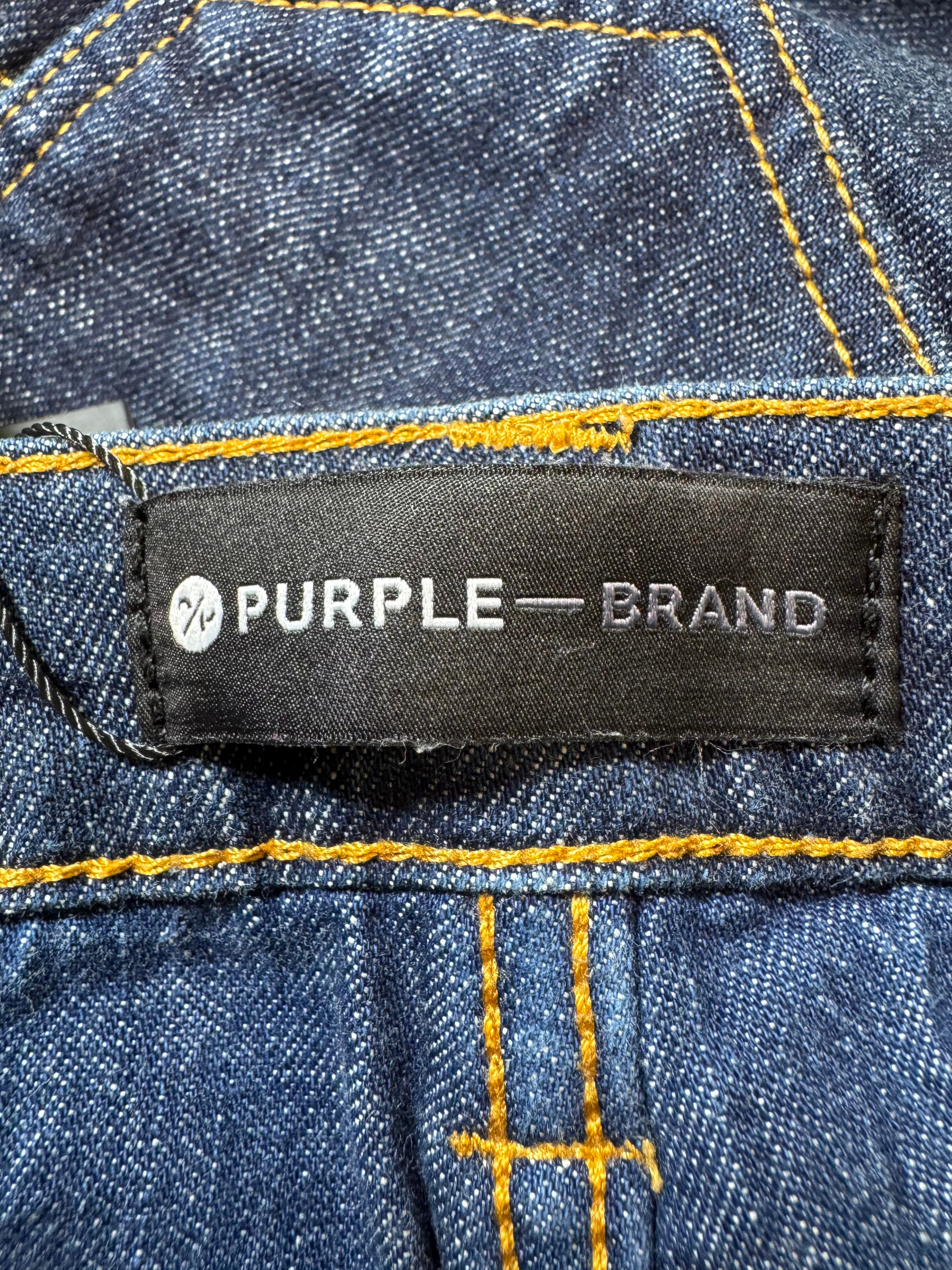Purple Brand Navy Selvedge Jeans