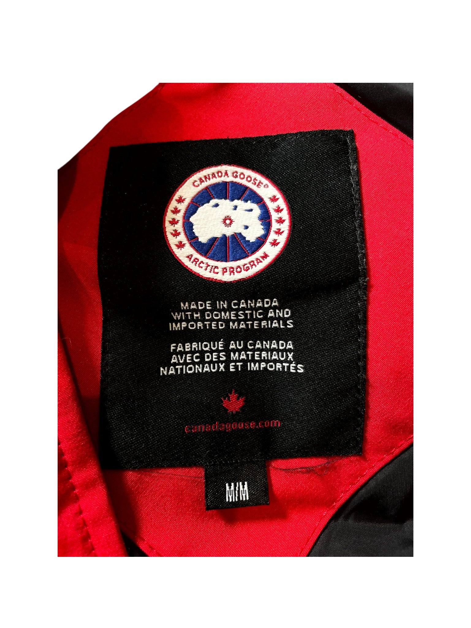 Canada Goose Duncan Red & Black Puffer Vest