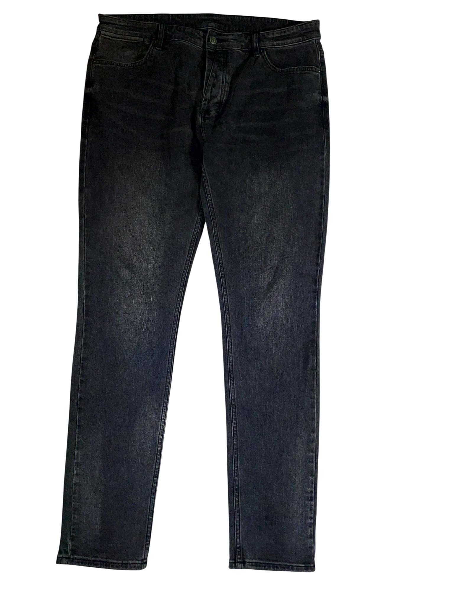 Ksubi Plain Black Wash Jeans