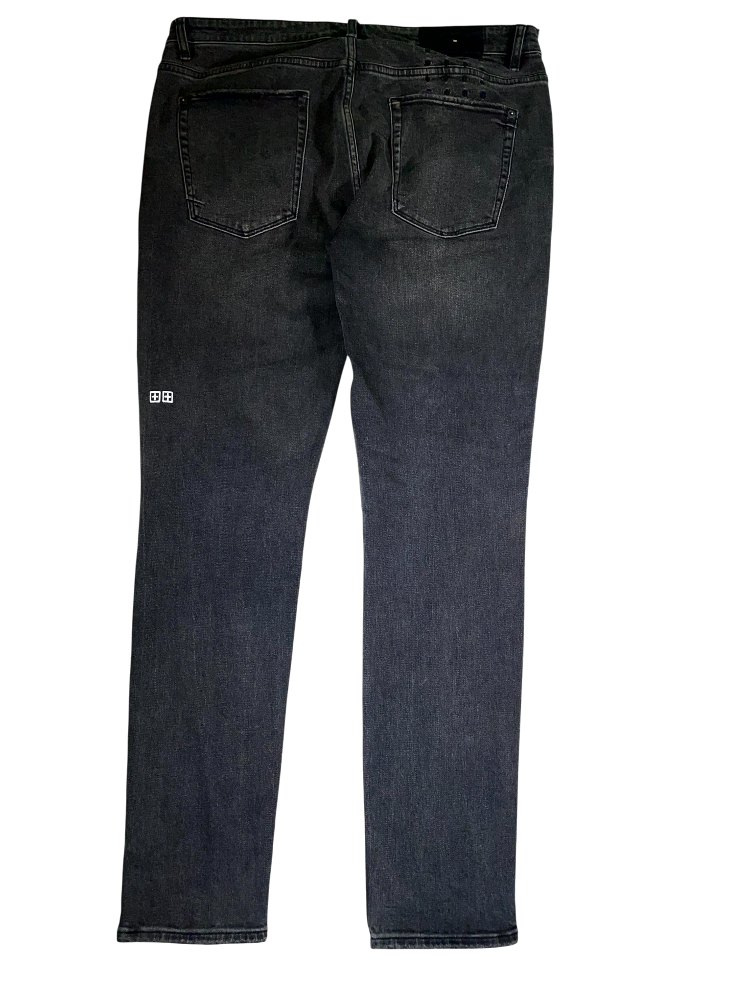 Ksubi Plain Black Wash Jeans
