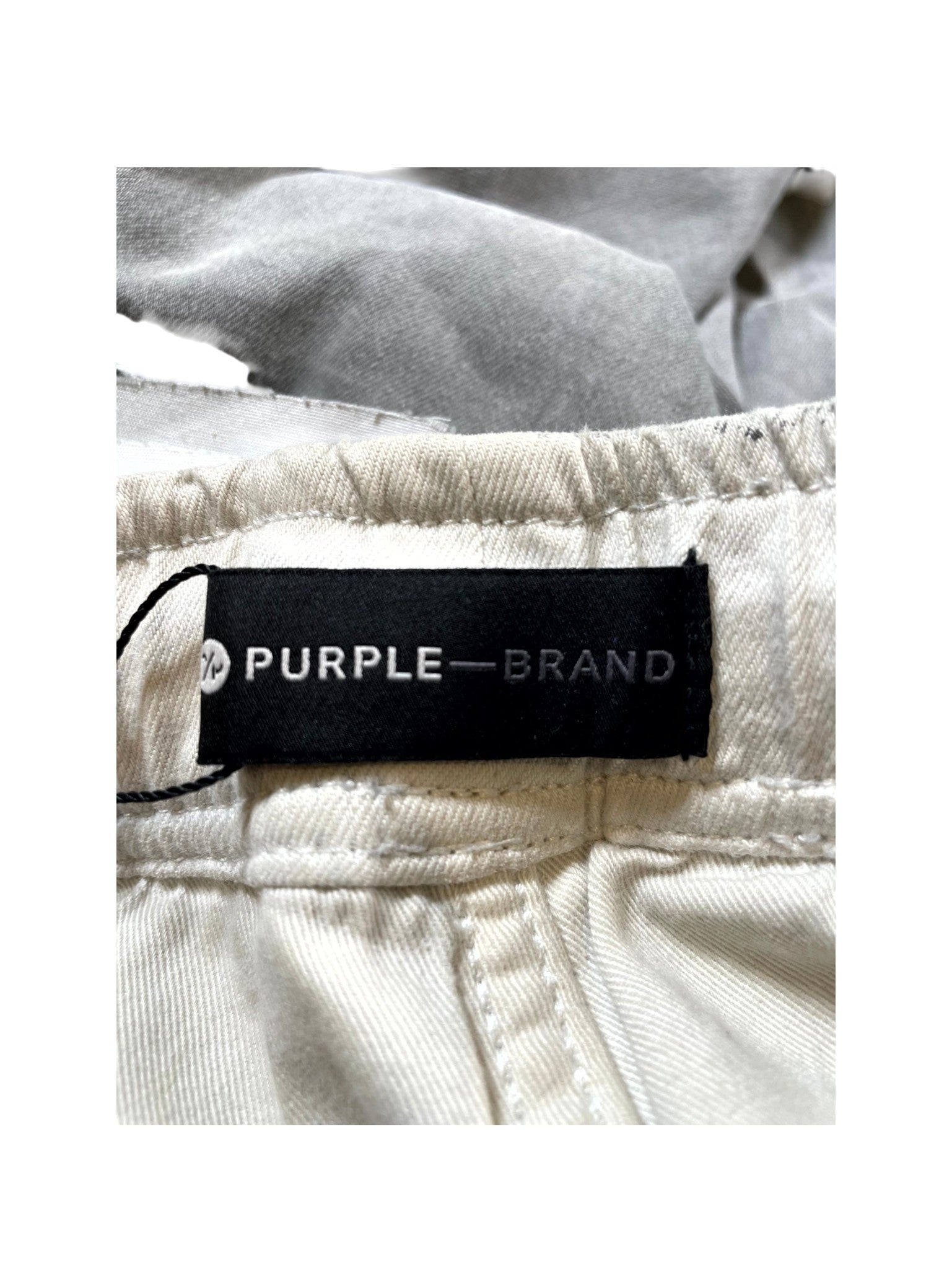 Purple Brand Denim Jogger Grey Pants