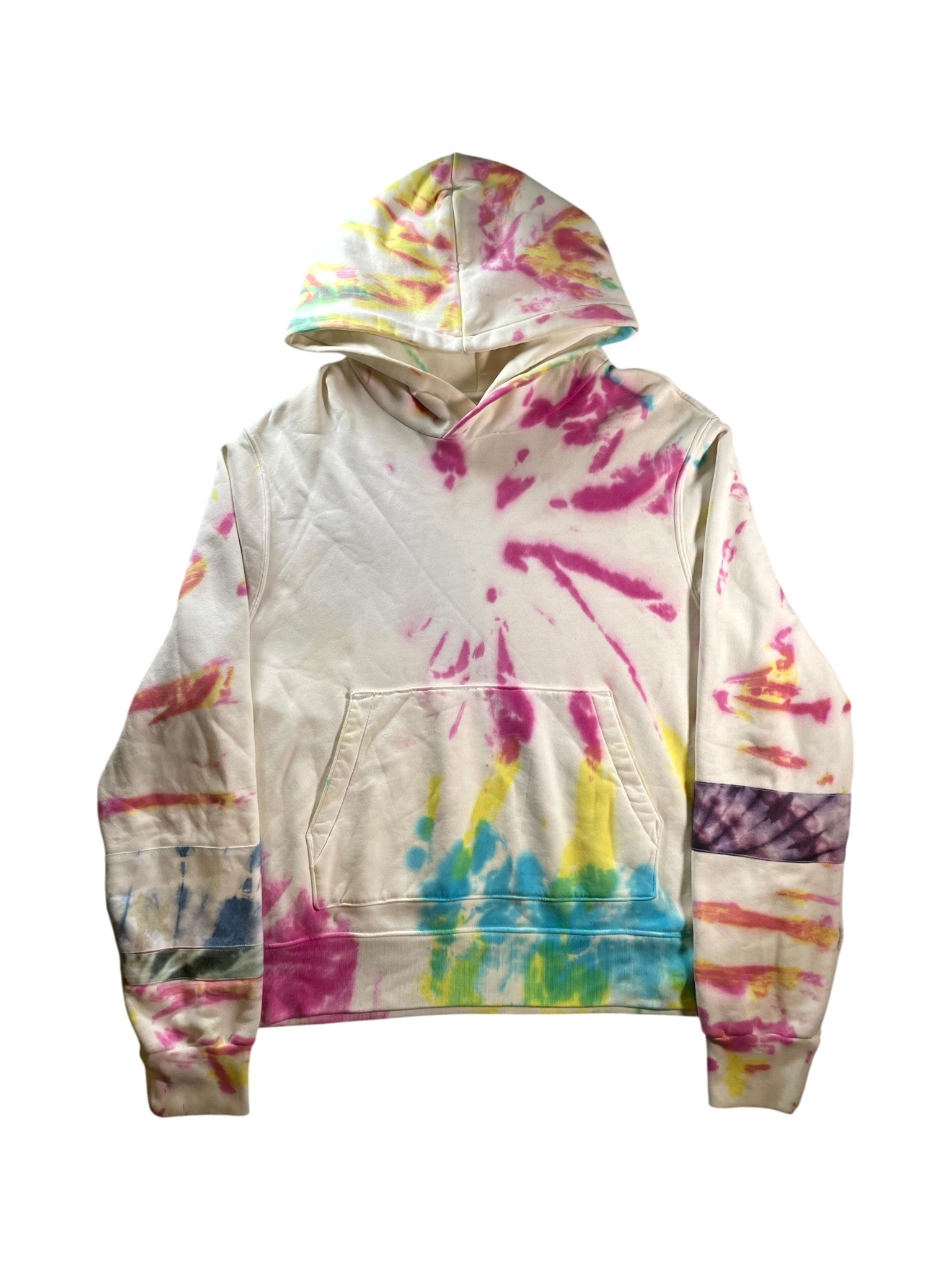 Amiri Tie Dye White & Multicolor Hoodie
