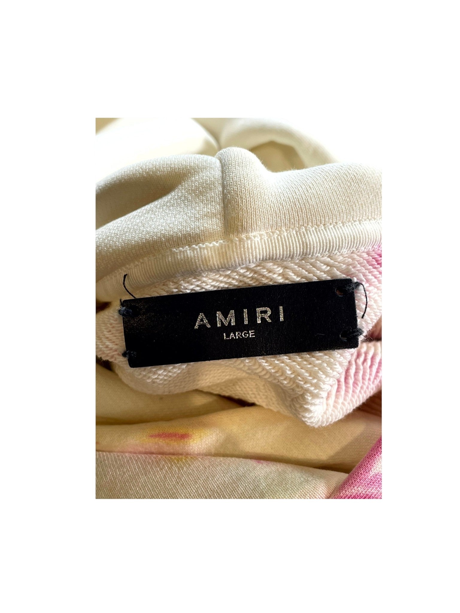 Amiri Tie Dye White & Multicolor Hoodie
