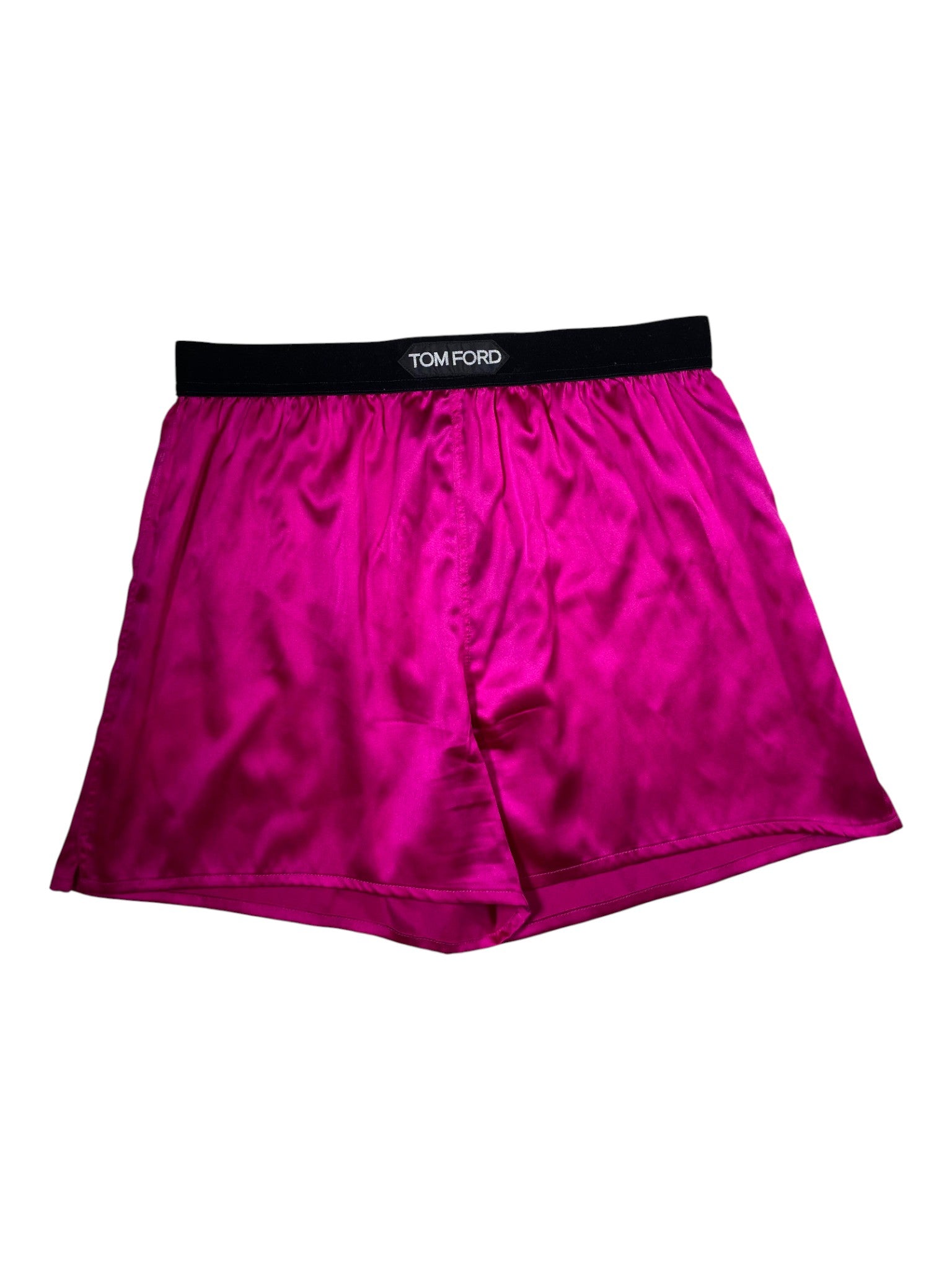 Tom Ford Hot Pink Satin Shorts