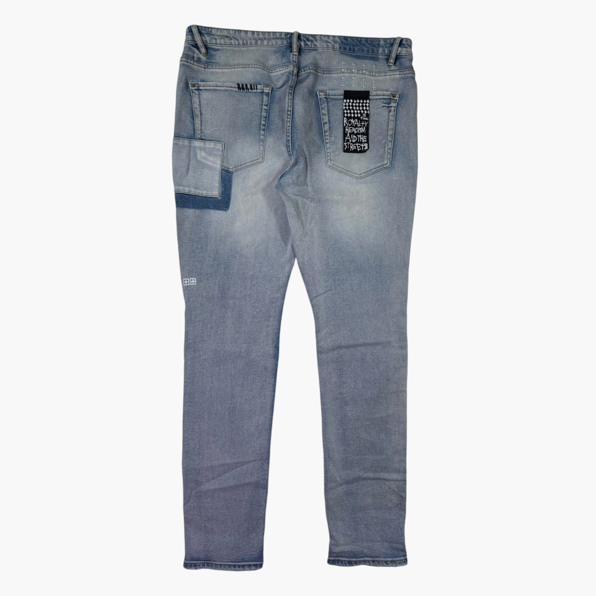 Ksubi Knee Ripped Light Wash Jeans