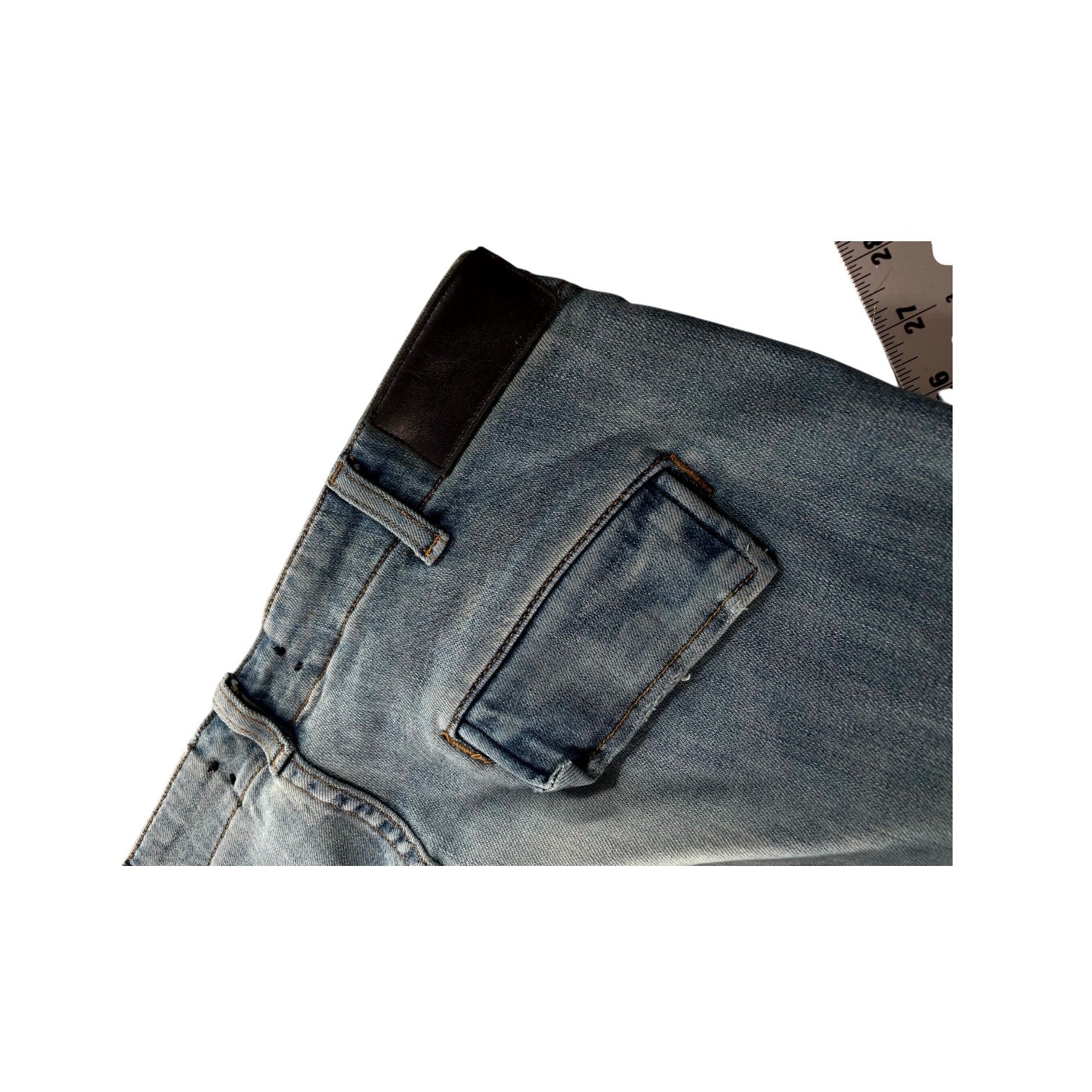 Amiri "MX1" Cargo Light Wash Jeans