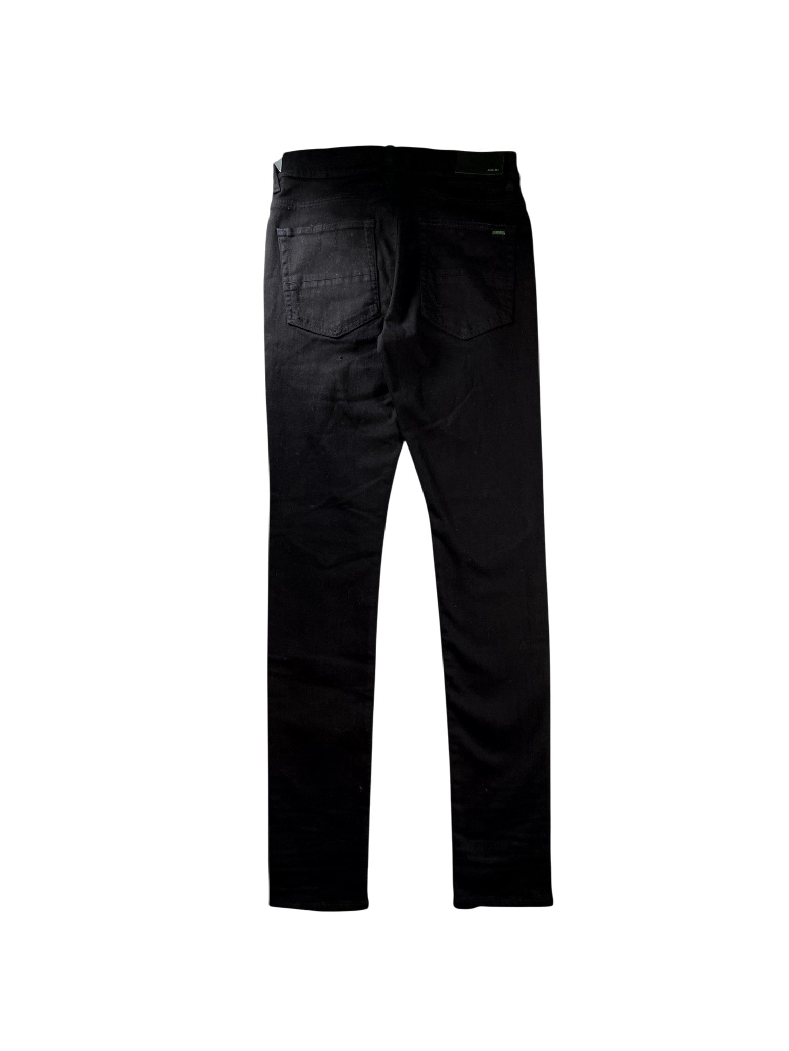 Amiri "MX1 Patch" Black & Gold Jeans