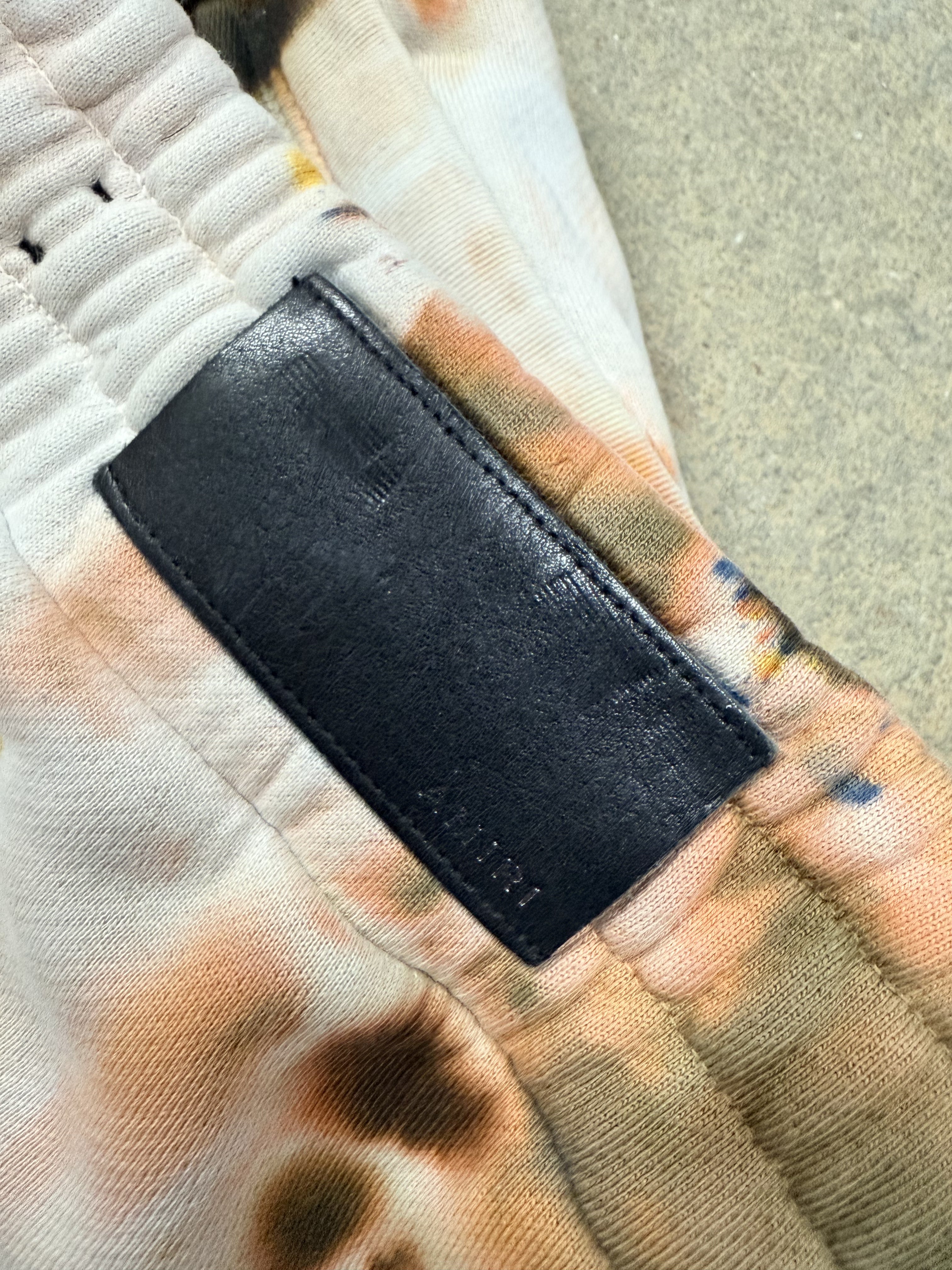 Amiri Orange & Tie Dye Sweats